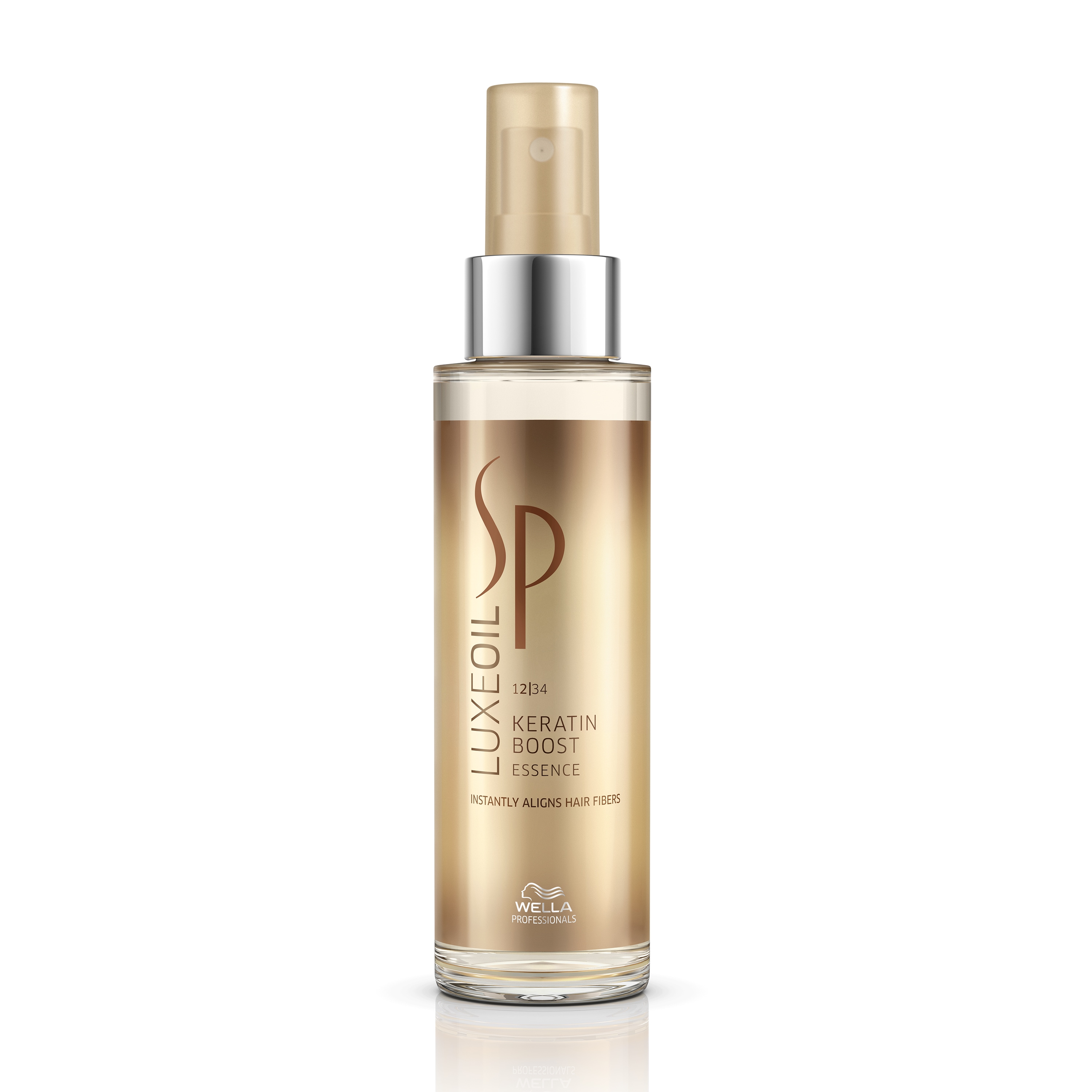 WELLA SP Leave-in Pflege "Luxe Keratin Boost Essence", 100mltransparent, Haarpflegemittel, pflegende Öle verbessern die Haarstruktur
