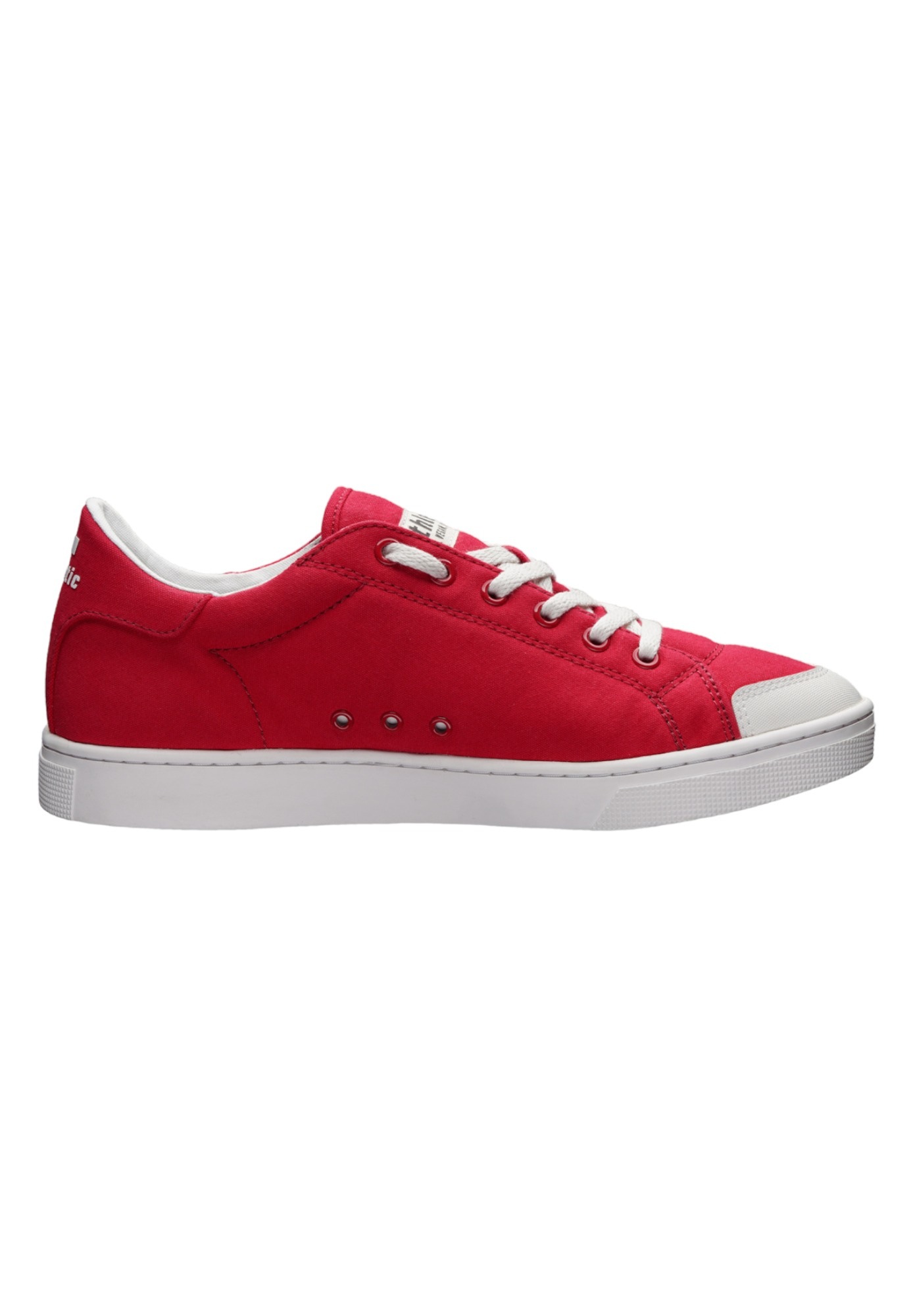 ETHLETIC Active Lo Cut Sneaker Red/White 2