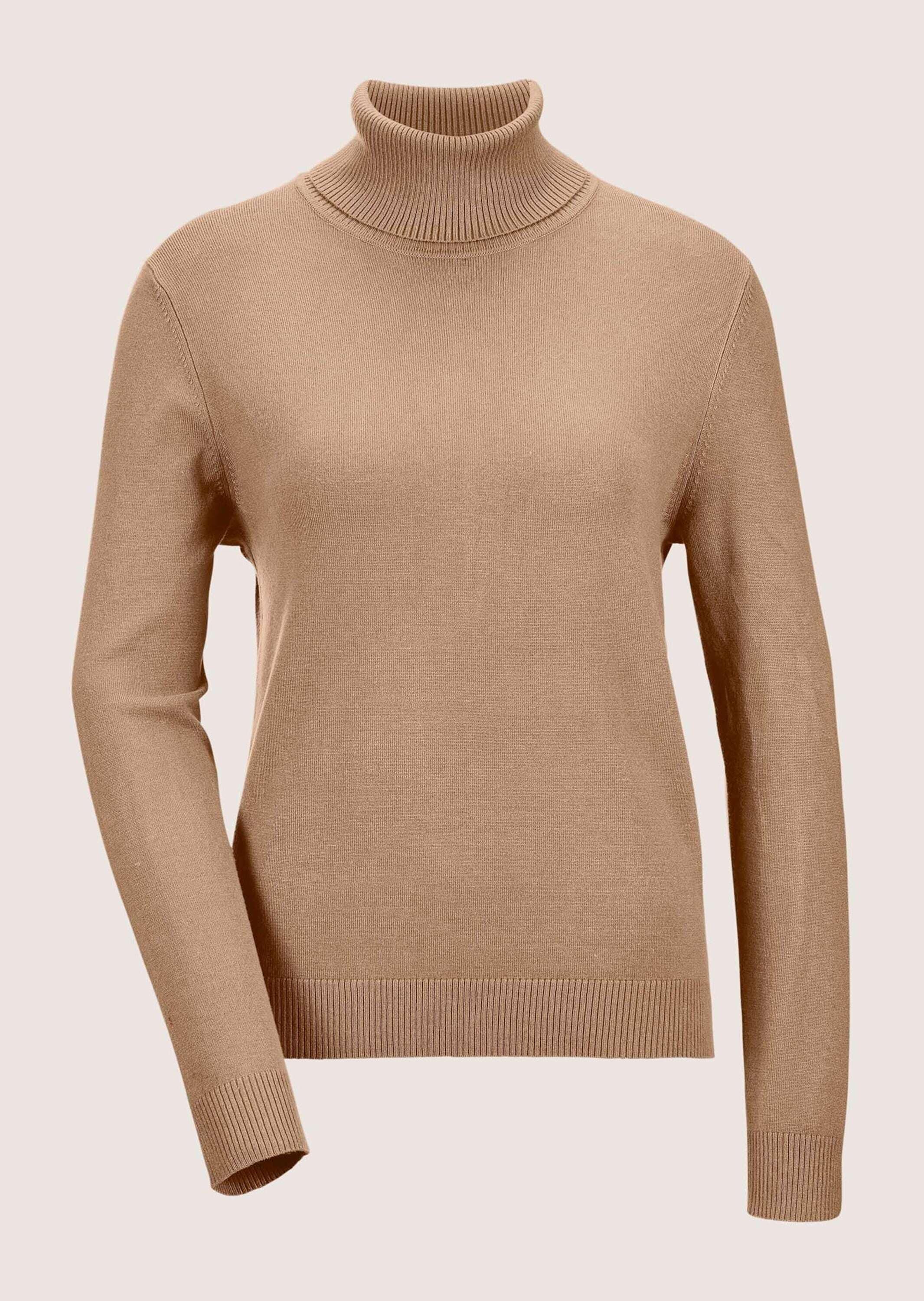 MADELEINE "Strickpullover Schmaler Feinstrickpullover" Feinstrick