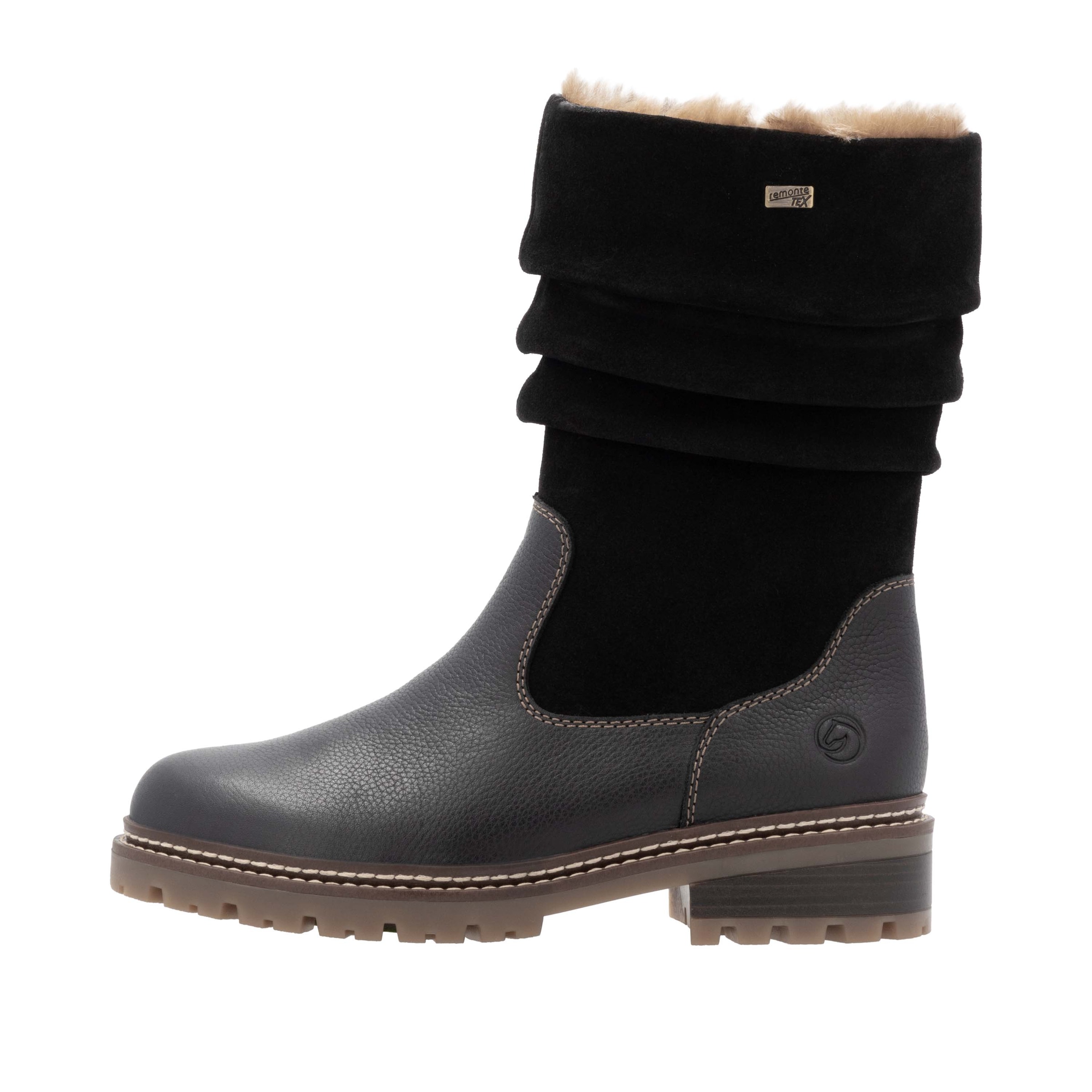 Remonte Winterstiefel »Fiber Grip«, Winterboots, Profilsohle, mit wasserabweisender TEX-Membran