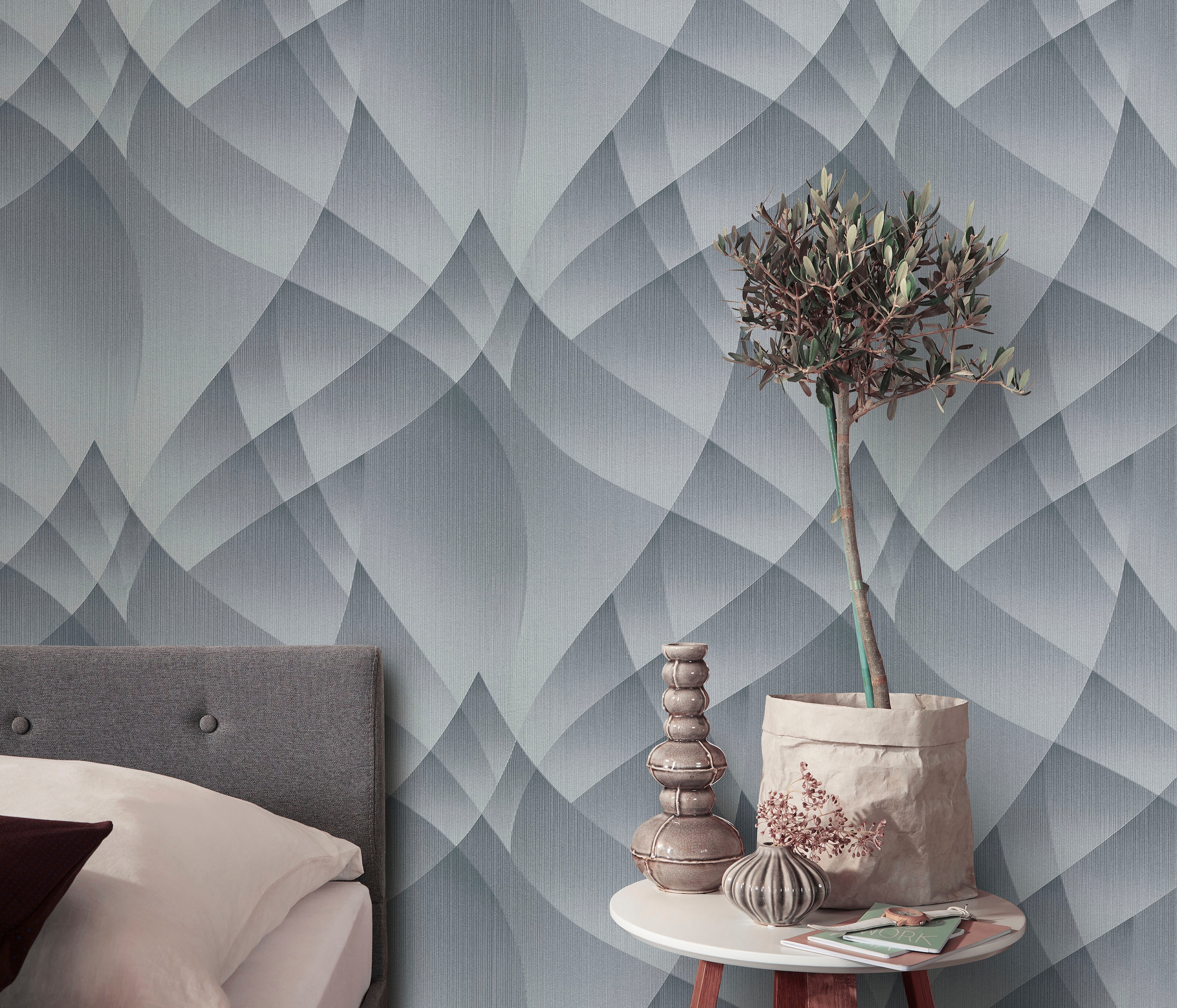Fashion for walls Vliestapete "Lumina" geometrisch geprägt Phthalate frei
