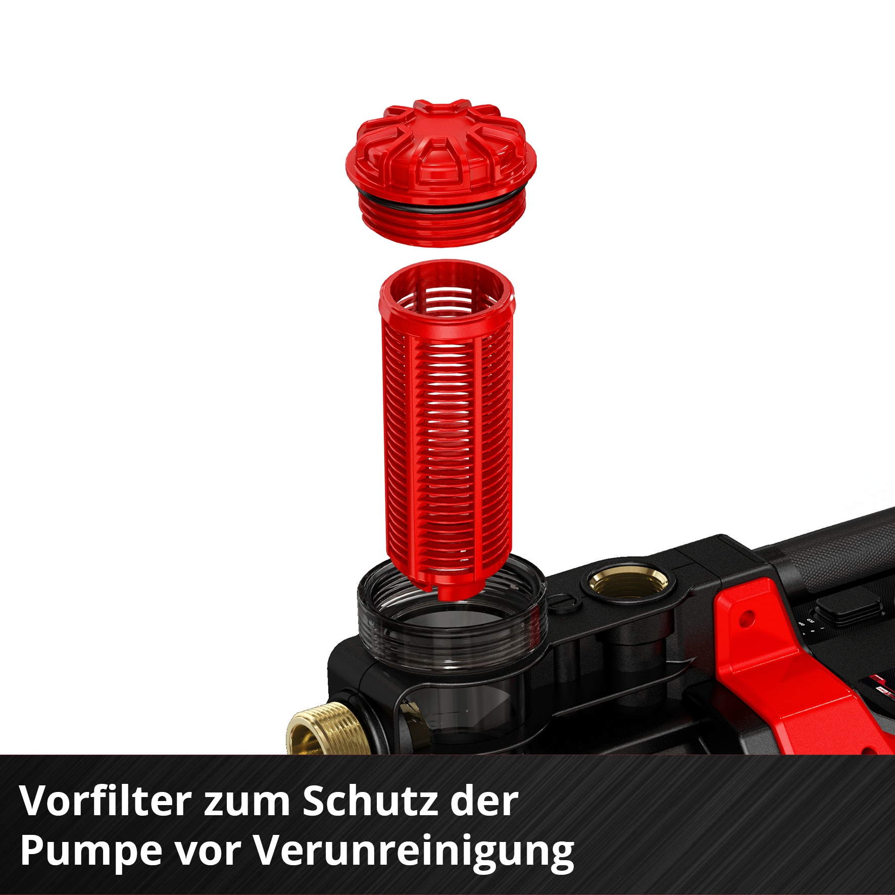 Einhell Akku-Gartenpumpe »AQUINNA 18/30 F LED« 3.000 l/h, Power X-Change, ohne Akku und Ladegerät