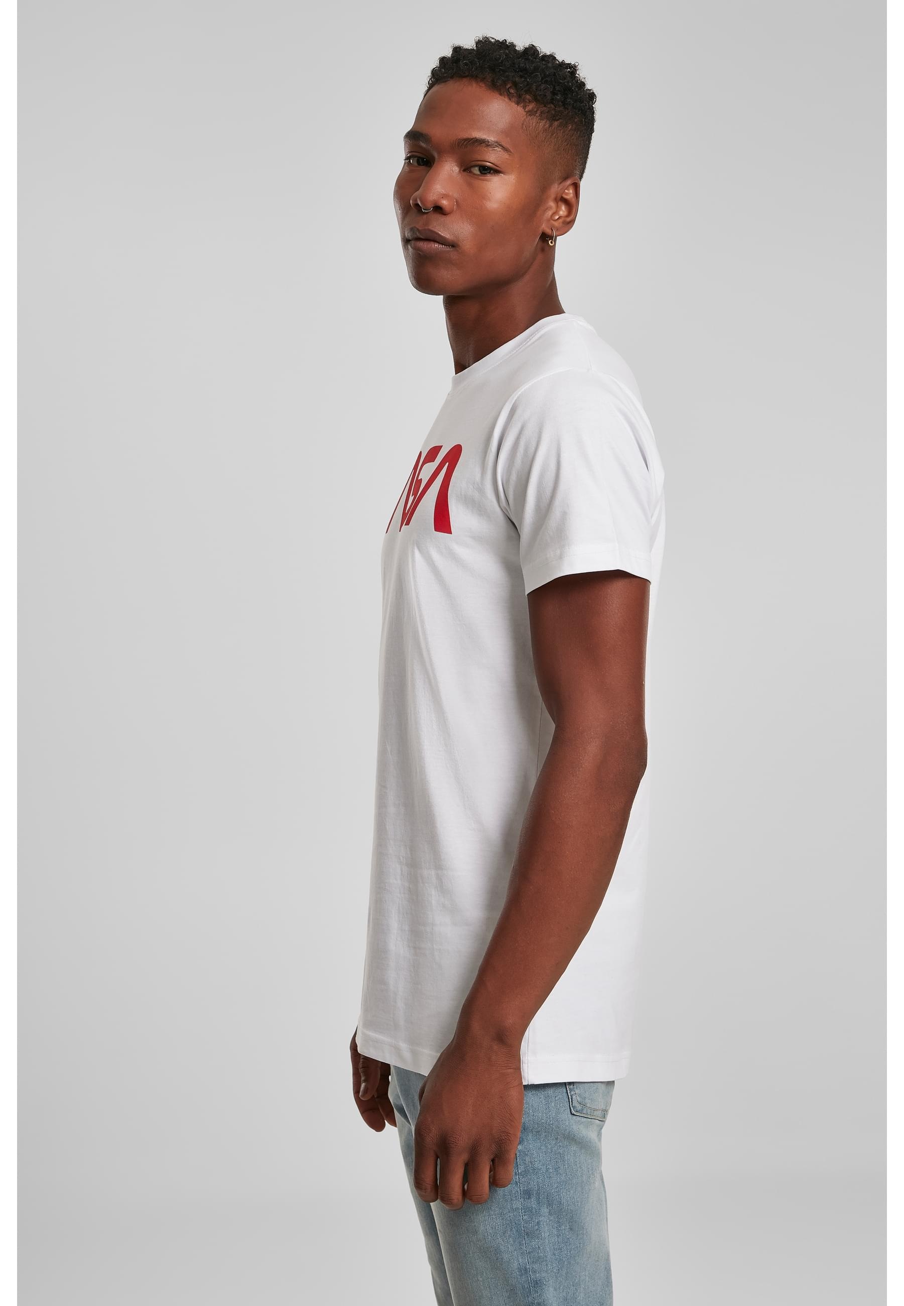 MisterTee T-Shirt »MisterTee Herren NASA Worm Tee«, (1 tlg.)