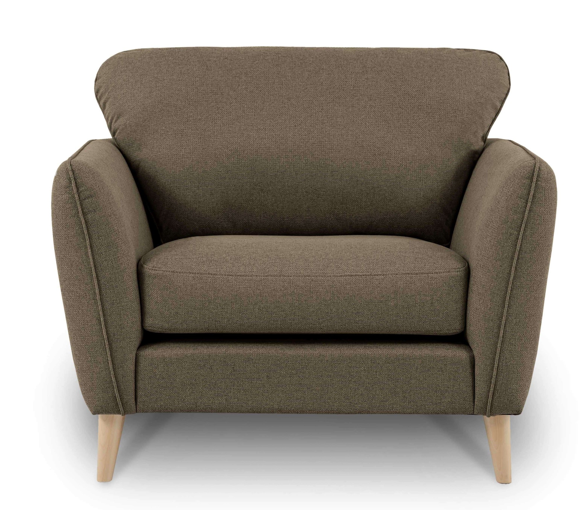 Home affaire Sessel "MARSEILLE", Massivholzbeine Eiche, Landhausstil, Welle günstig online kaufen