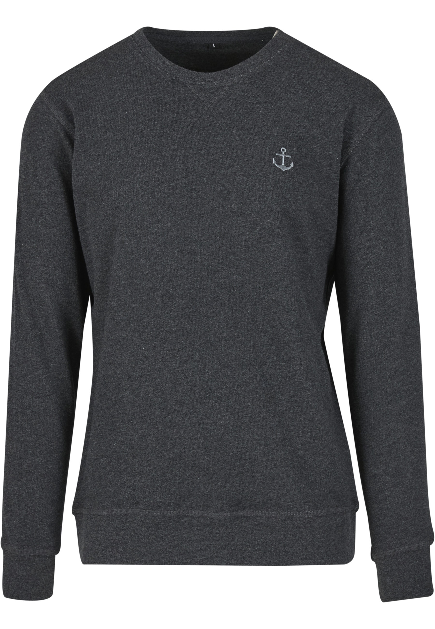 MisterTee Sweater "MisterTee Anchor Sign EMB Light Crew Sweatshirt", 1 Stk. günstig online kaufen
