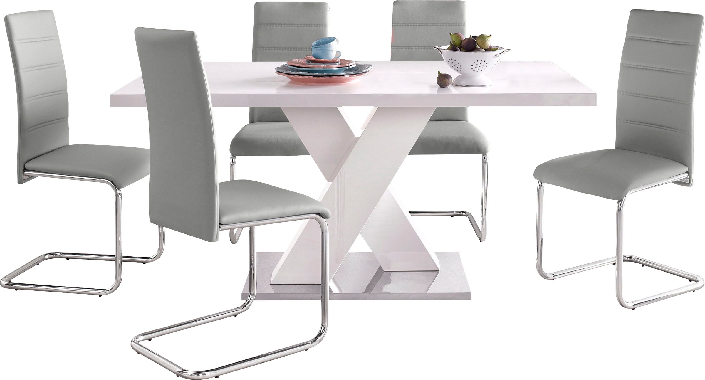 INOSIGN Essgruppe "Bestseller Tischgruppe Speisezimmer Küche" Set, 5 Stk. t günstig online kaufen
