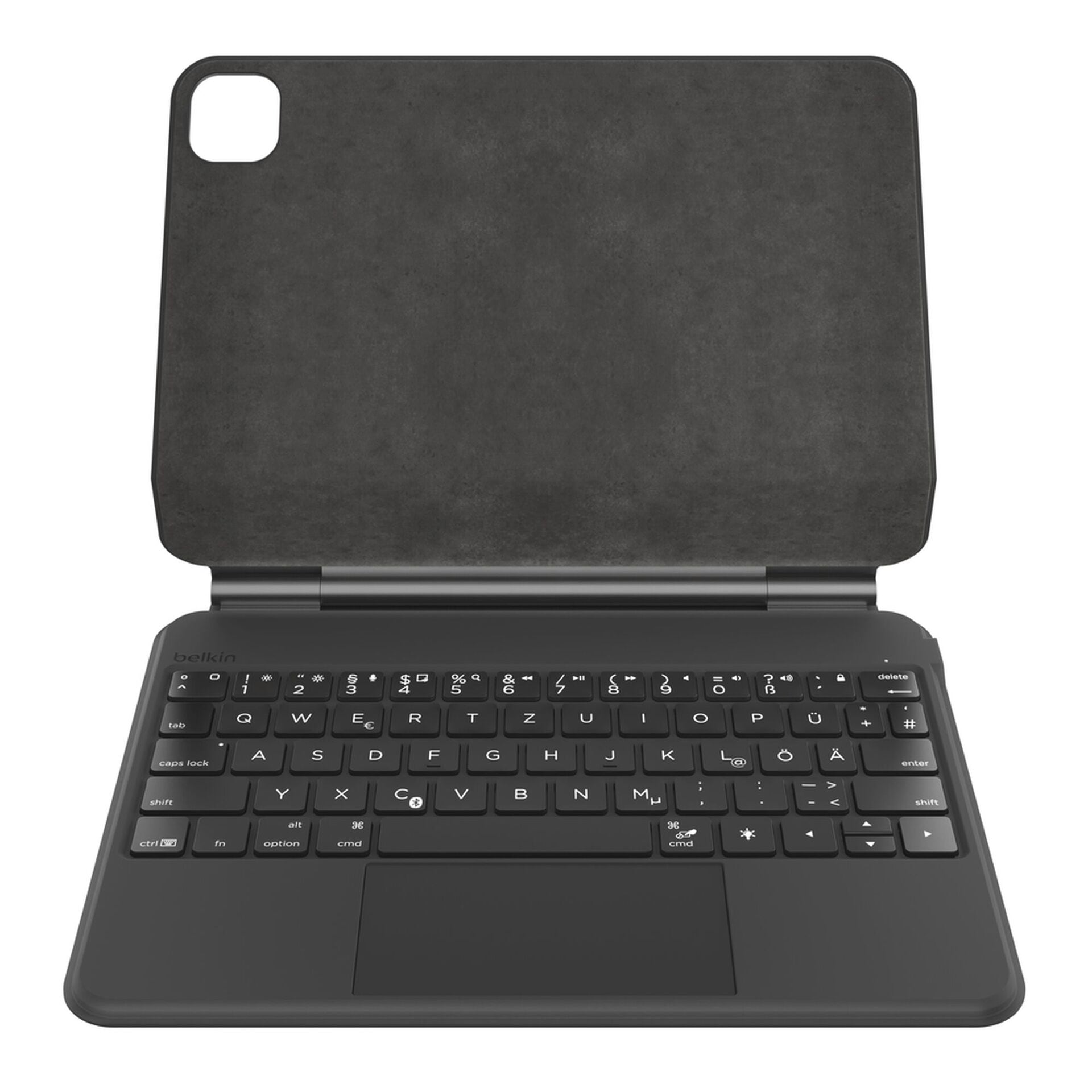 BELKIN Tablet-Tastatur "Pro Tastatur mit Hülle iPad Pro 11" (M4)", B:20cm H:2cm T:29cmschwarz, Tastaturen, QWERTZ - deutsches Tastaturlayout