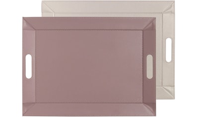 freeform Tablett, (1 tlg.), Kunstleder, 2-farbig kaufen