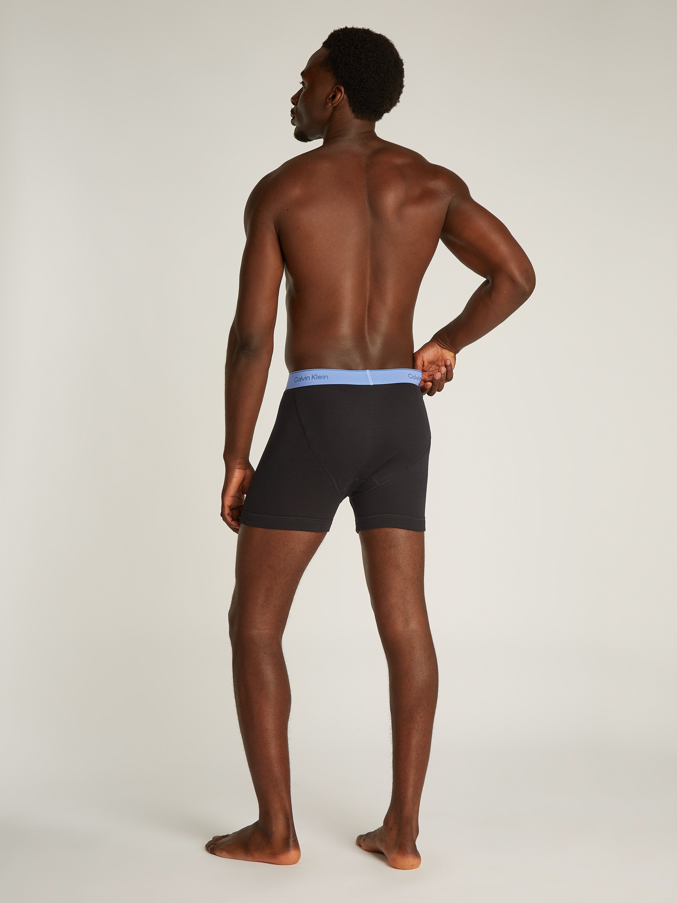 Calvin Klein Underwear Boxer »BOXER BRIEF 3PK«, (Packung, 3er-Pack), mit Logo-Elastikbund (3 Stück)