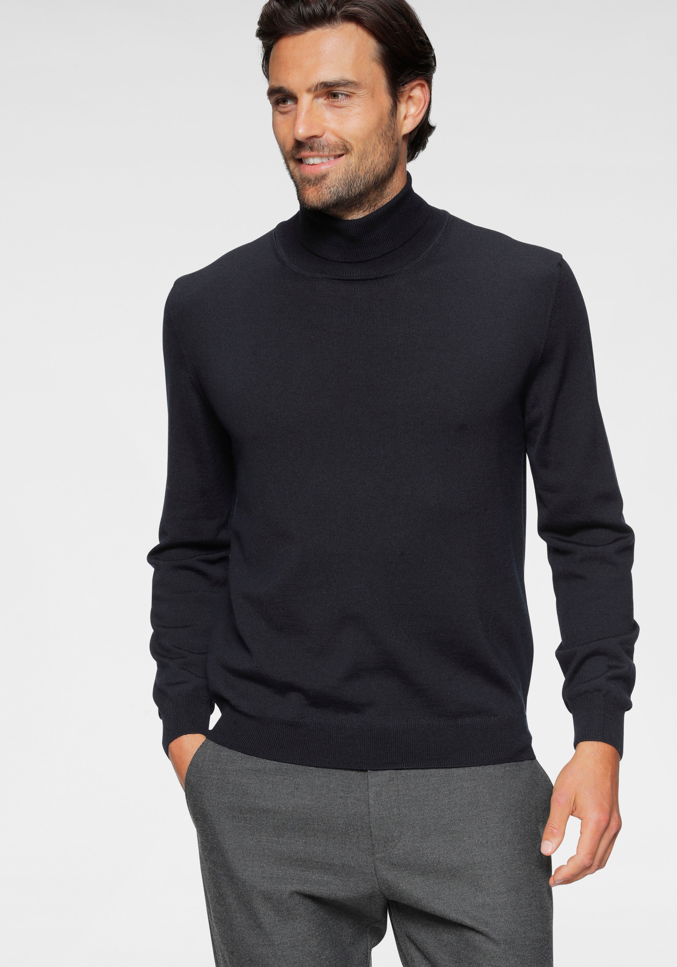 OLYMP Rollkragenpullover » megztas Casual« m...