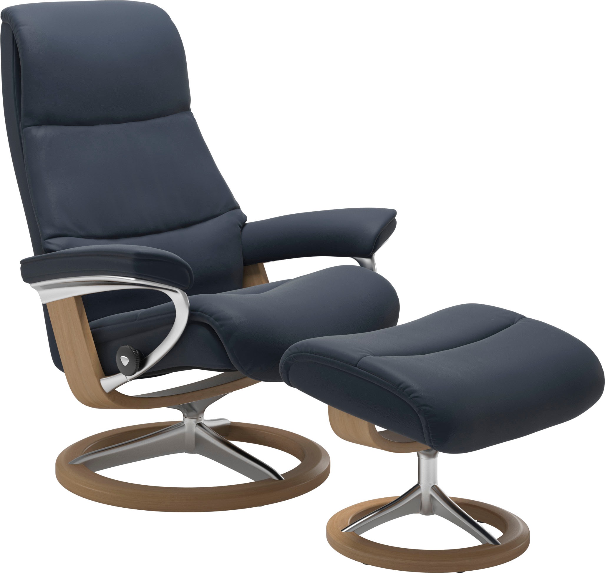 Stressless "View" mit Signature Base, Größe M,Gestell Eiche günstig online kaufen