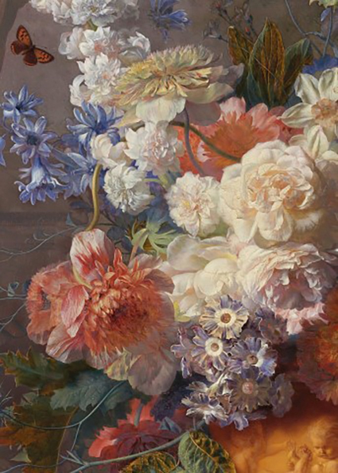 WOHNIDEE-KOLLEKTION Fototapete »Soft Blush Blüten«, 200cm ...