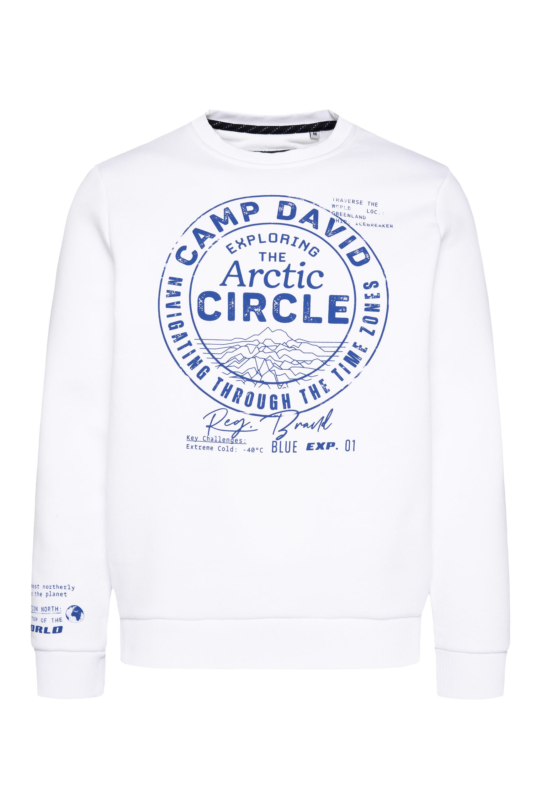 CAMP DAVID Sweater mit weicher Innenseite günstig online kaufen