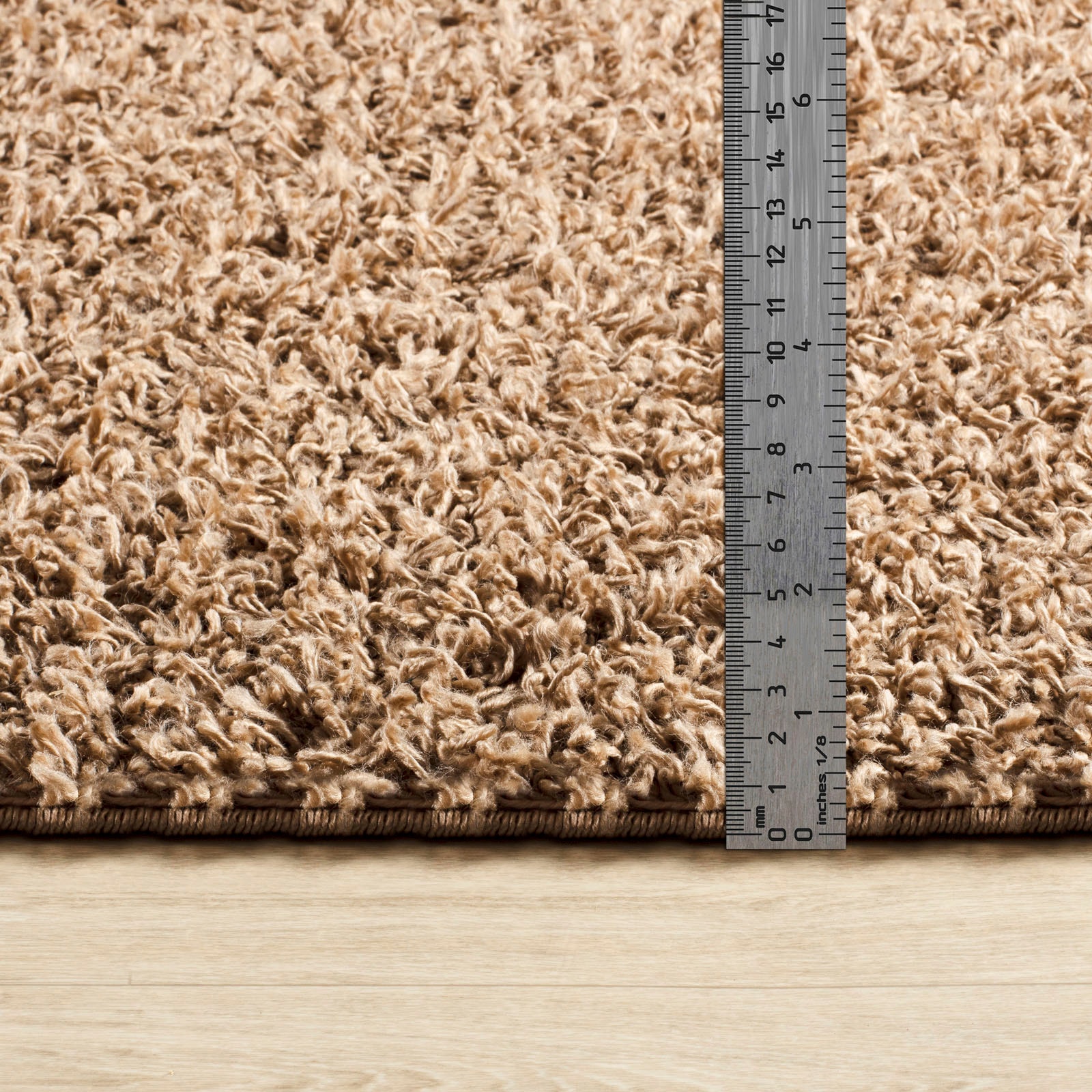 Livabliss Hochflor-Teppich »BORACAY«, rechteckig, 37 mm Höhe, Flauschig, Langflor, Weich, Wohnzimmer Flurteppich, Grau