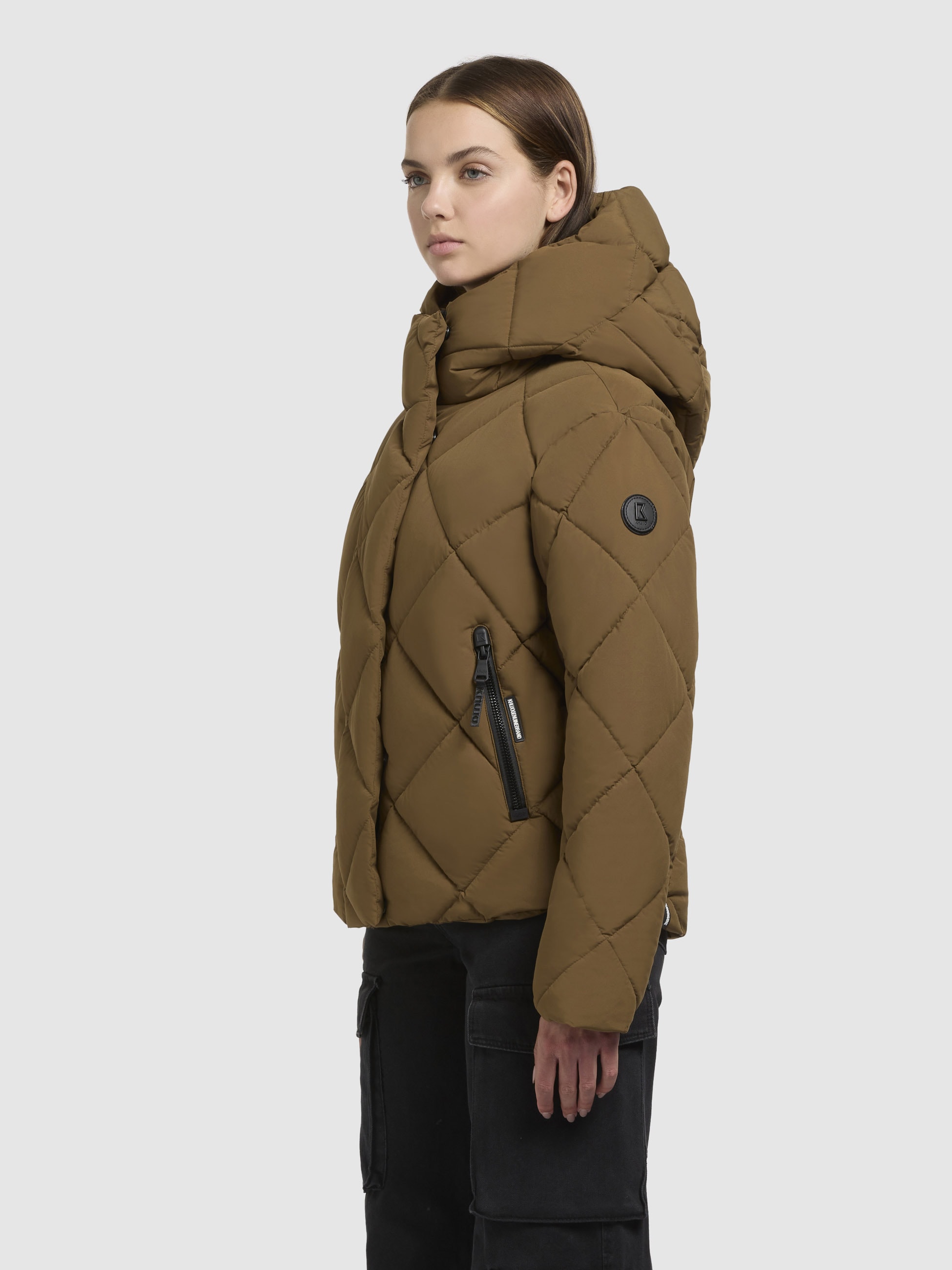 khujo Steppjacke »KIMBA«, mit Kapuze
