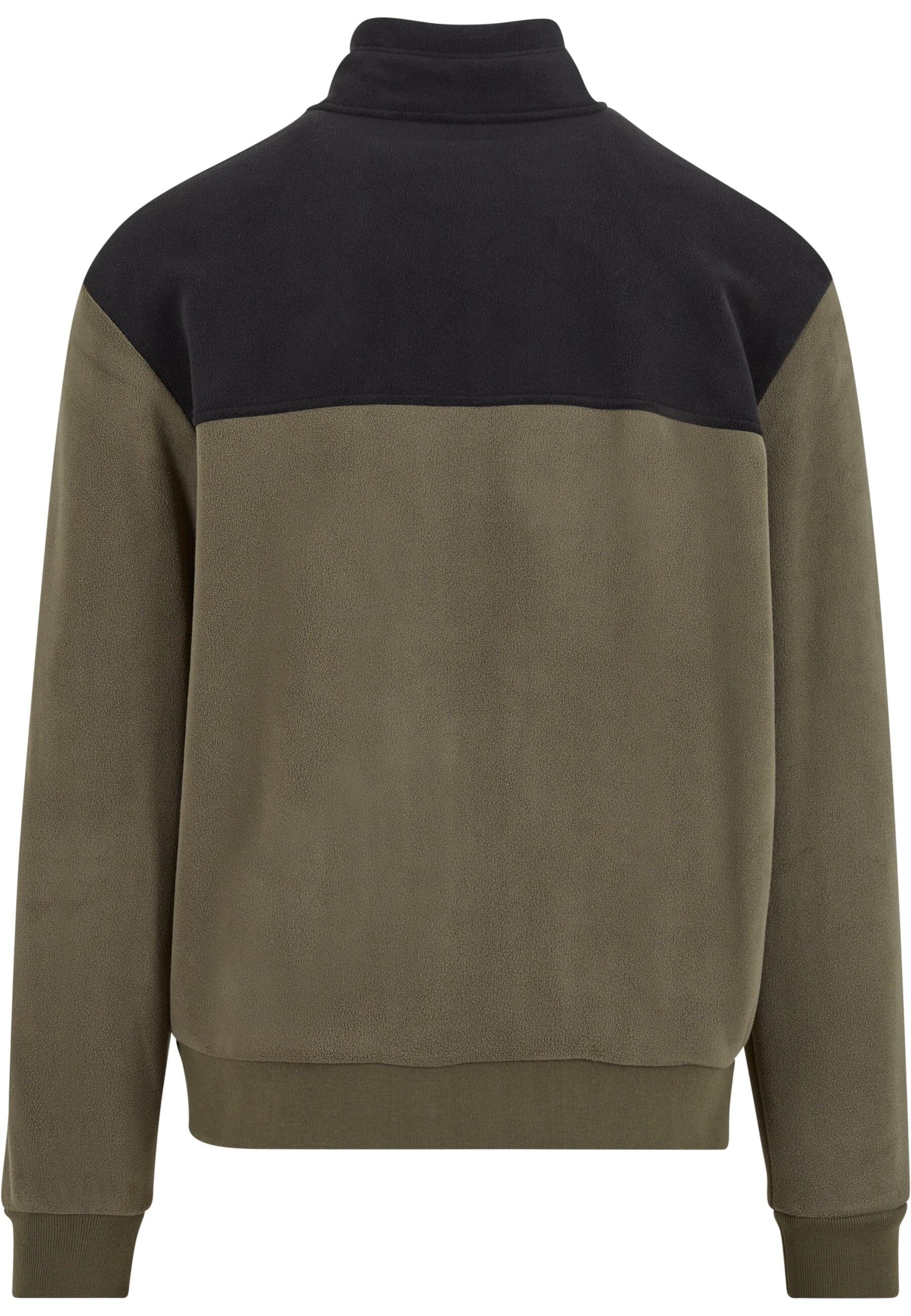 URBAN CLASSICS Allwetterjacke »Urban Classics Colour Block Polar Fleece Jacket«, (1 St.), ohne Kapuze