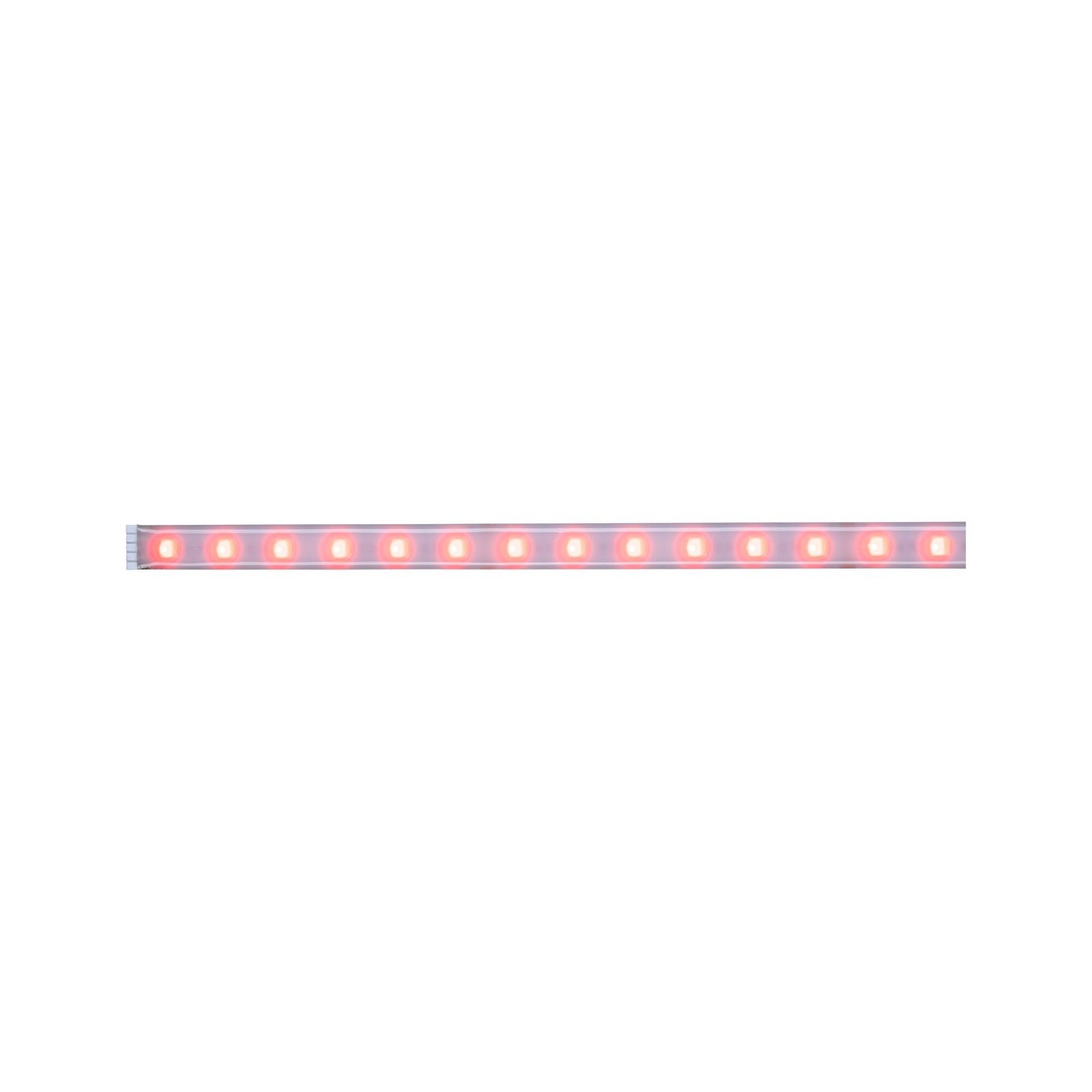 Paulmann LED-Streifen »MaxLED 500 Stripe 1m IP44 Cover 3000K 12W 24V Silber Kunststoff«, 1 St.-flammig