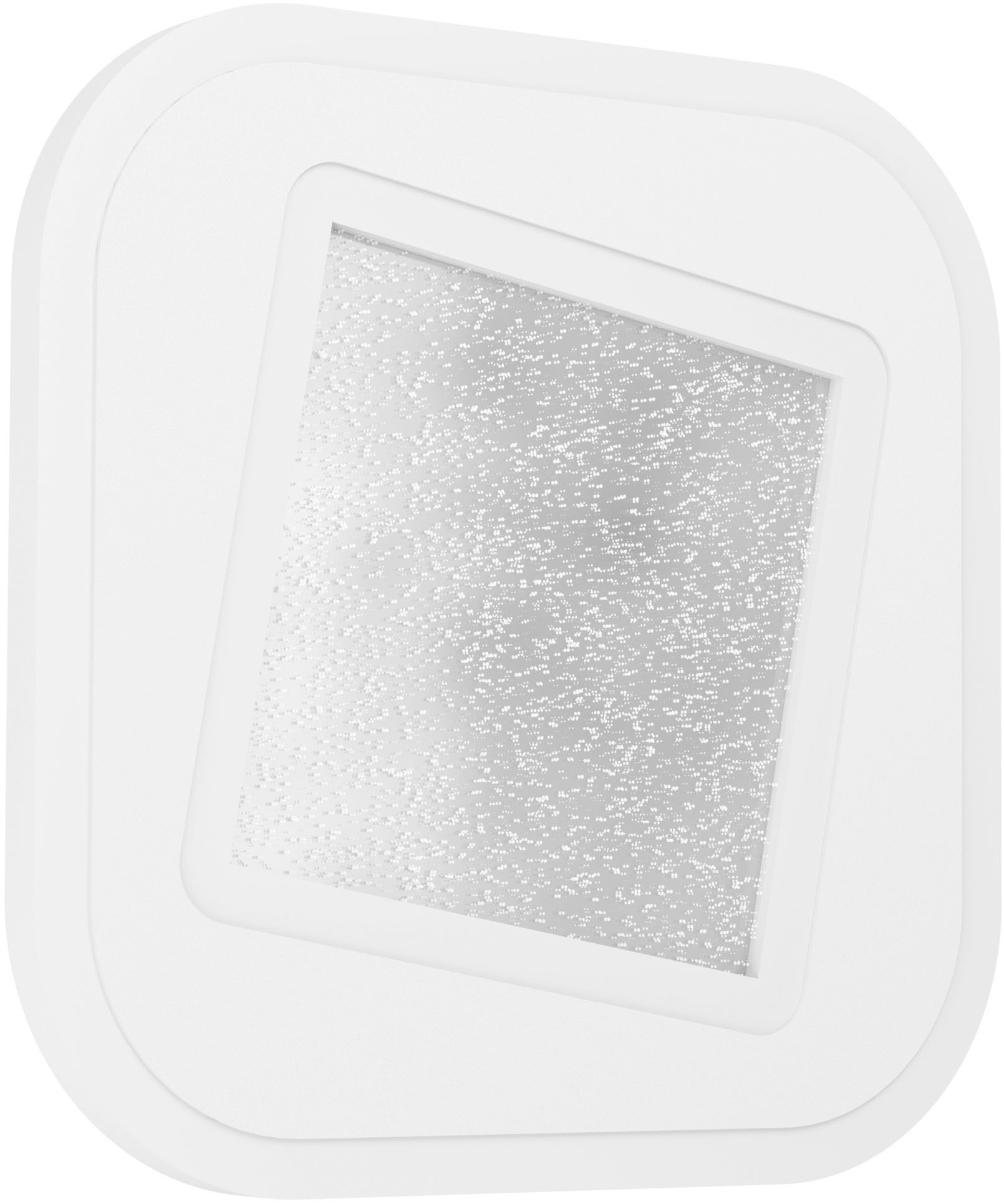 EGLO Wandleuchte »MACCHIONI Wandlampe - Stahl, Kunststoff - LED - 12W - IP20« LED-Modul 1 Stk. Neutralweiß Wandstrahler, Wandspot, Wohnzimmer, Flur, L20 x B20 x AL4,5 cm