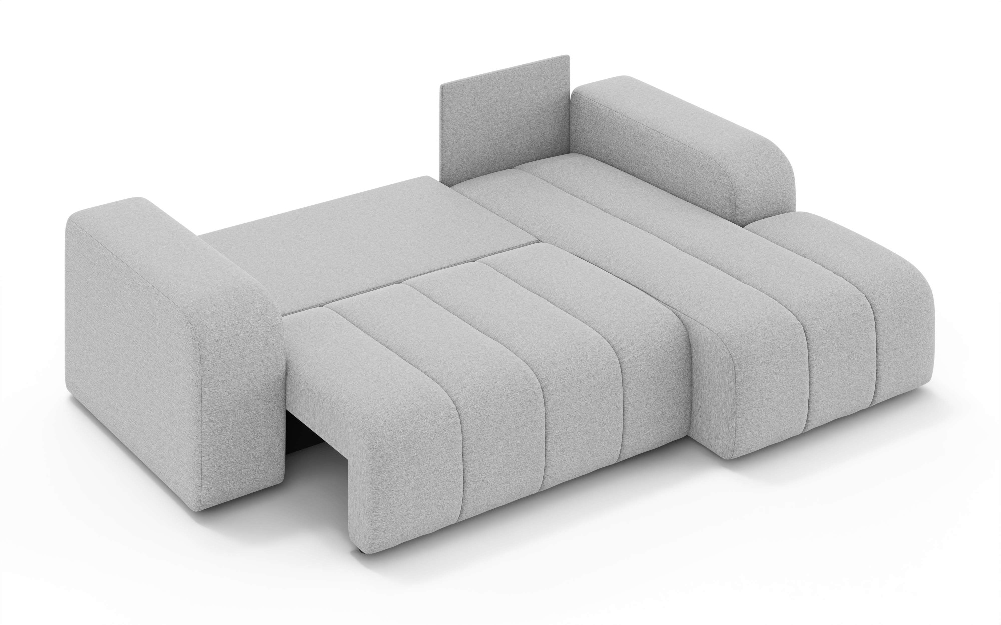 INOSIGN Ecksofa »CASSY L-Form, Schlafsofa mit Bettkasten, Maße B/T/H: 245/165/88 cm«, mit 2 Rückenkissen, Recamiere rechts oder links bestellbar