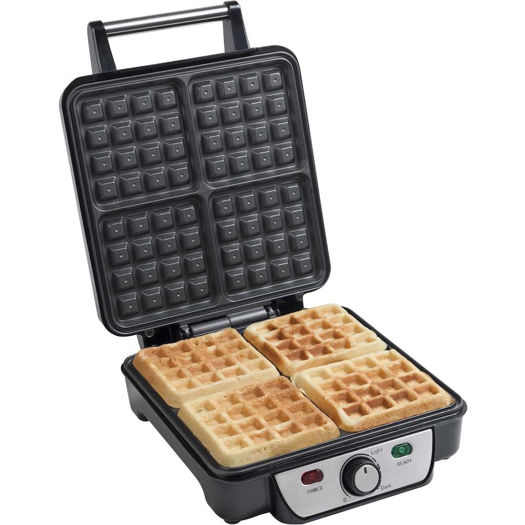 bestron Waffeleisen »für Brüsseler Waffeln«, 1100 W