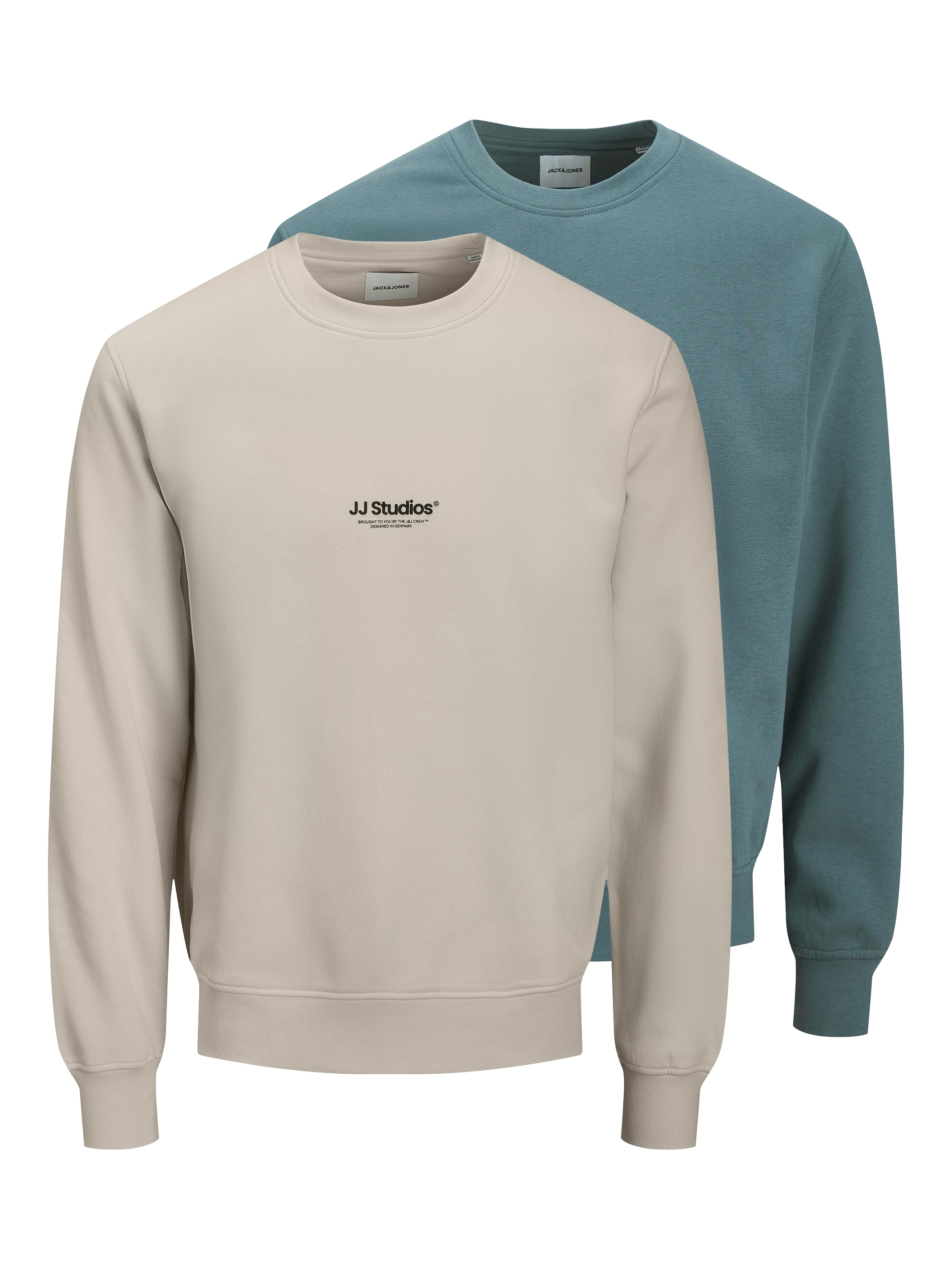 Jack & Jones Sweatshirt "JJESOHO SWEAT CREW NECK 2PK MP", (Packung, 2 tlg.) günstig online kaufen