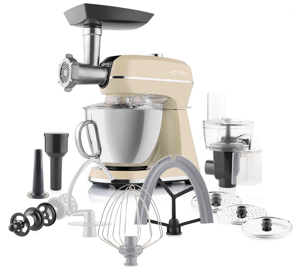ETA Küchenmaschine "Gratus Storio II", B:37,5cm H:38cm T:26,5cm, beige, Küchenmaschinen, schwarz