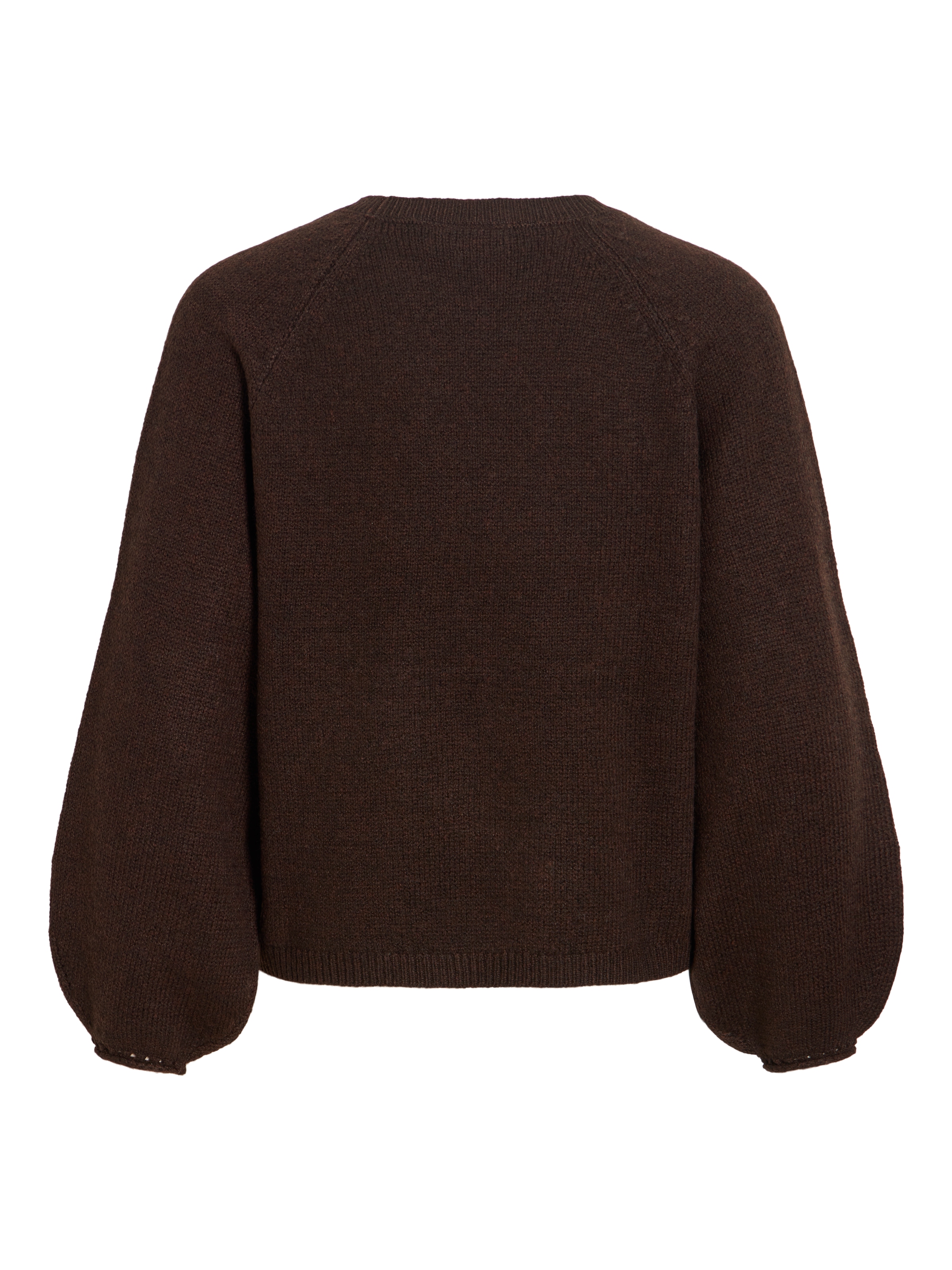Vila Strickpullover »VISAPNA O-NECK L/S KNIT TOP/PB/1« mit Rundhalsausschnitt, aus Strick, Regular Fit