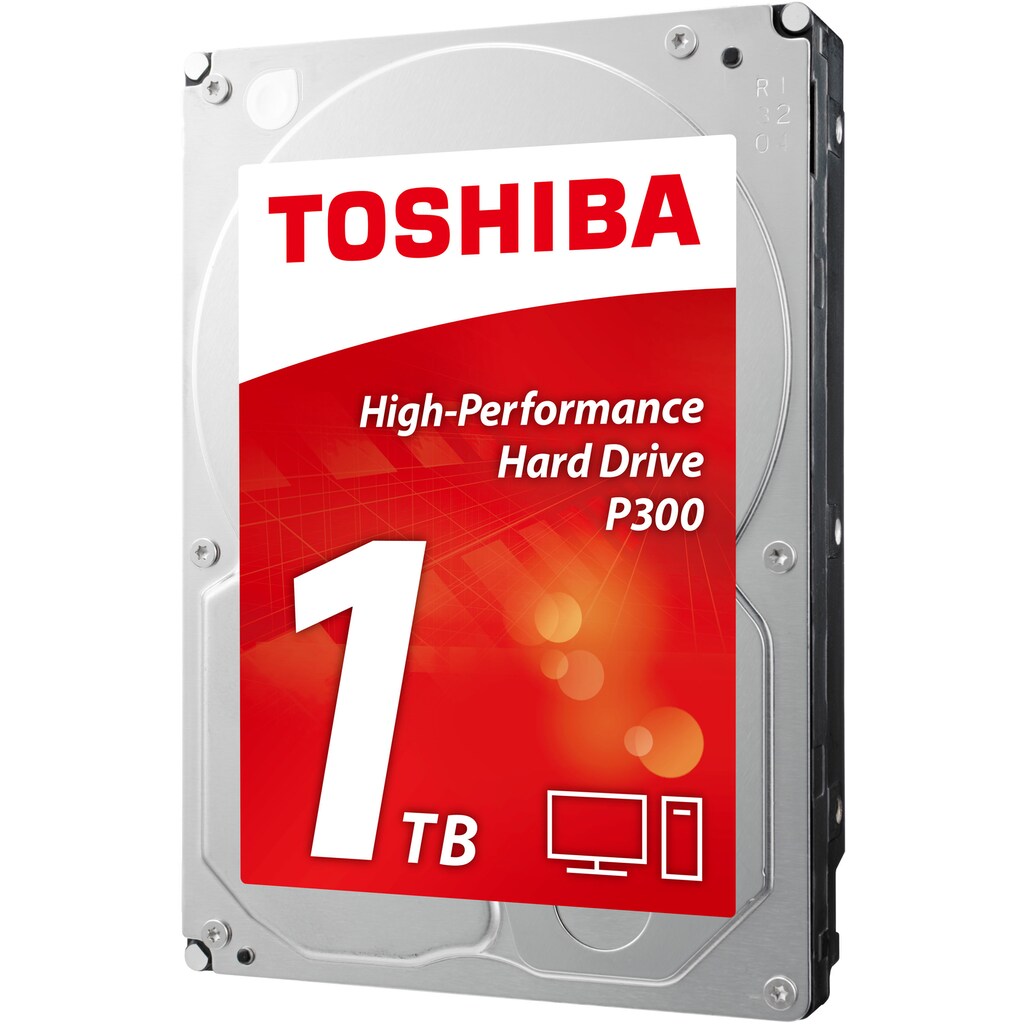 Toshiba HDD-Festplatte »P300 Desktop PC 1TB Kit«, 3,5 Zoll