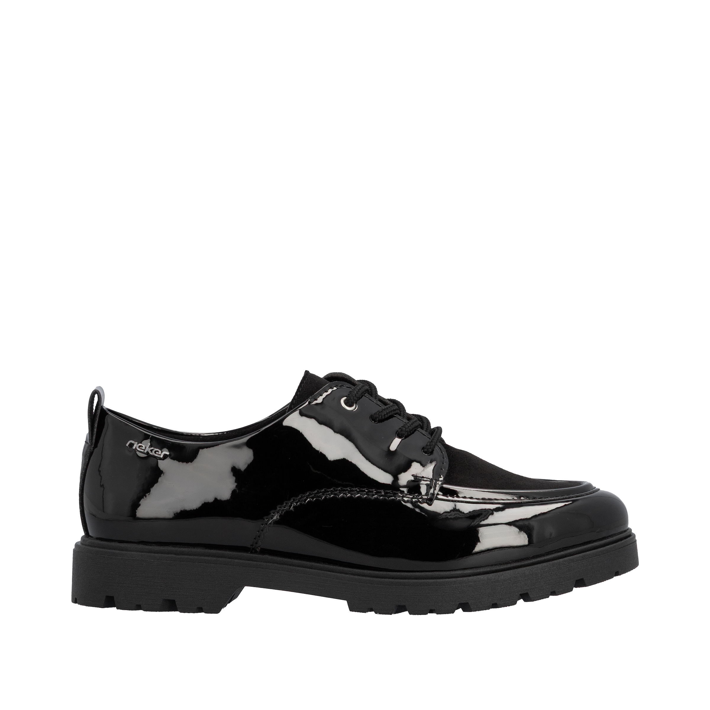 Rieker Schnürschuh, Loafer, Halbschuh, Business-Schuh mit weicher Innensohle