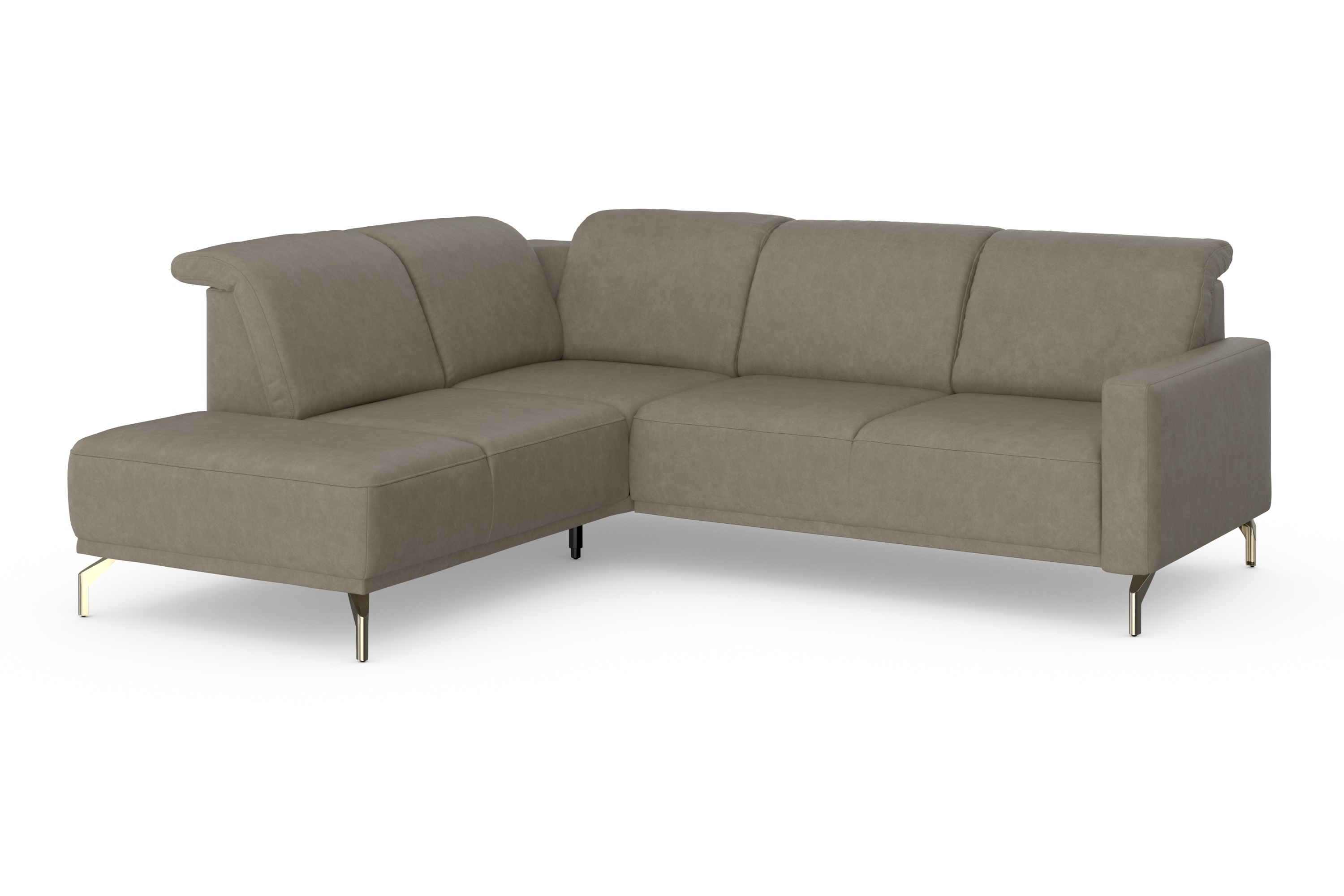 Thumbnail - sit&more Ecksofa "Bailando L-Form" wahlweise mit Kopfteilverstellung und Vorziehsitz, motorisch