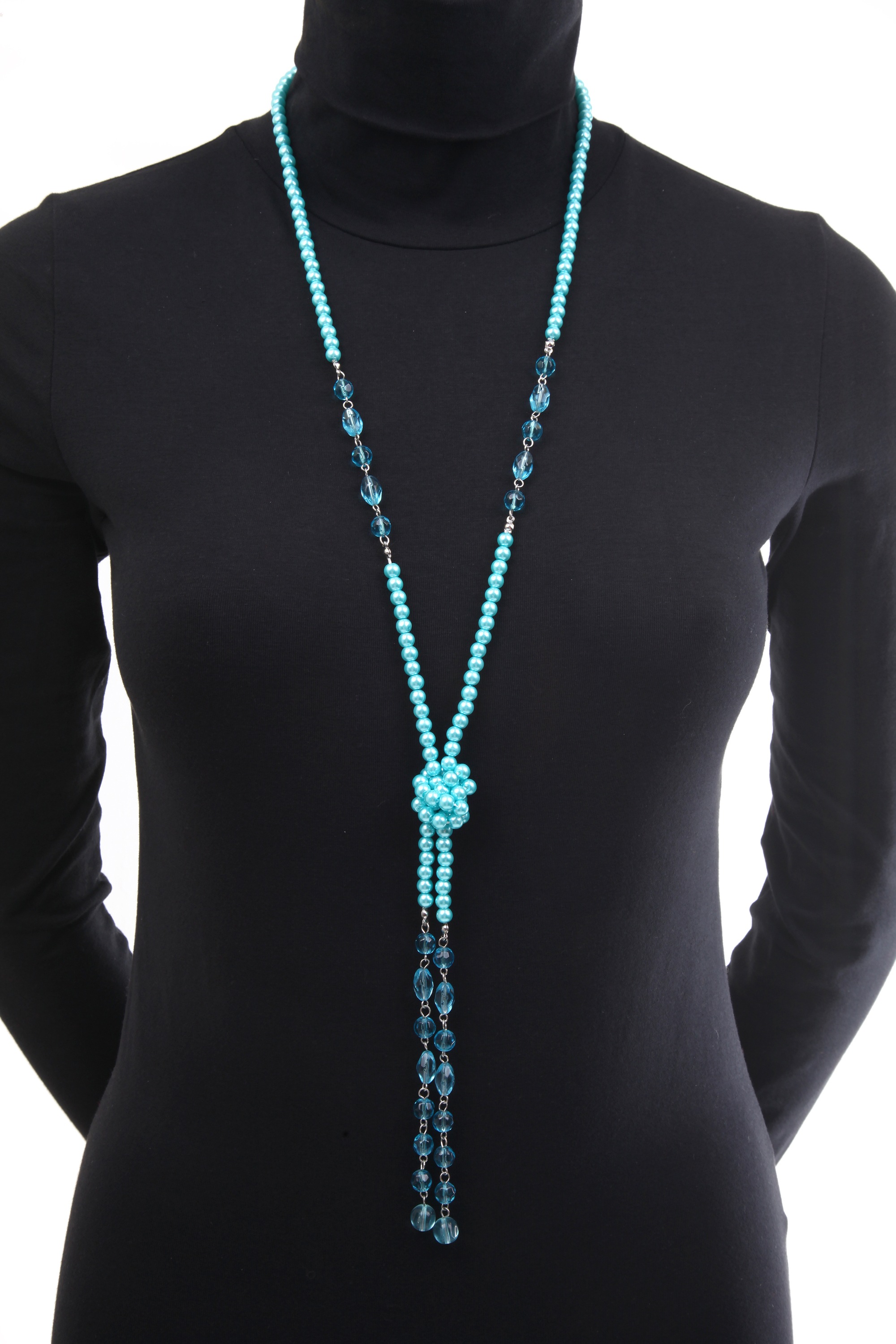 COLLEZIONE ALESSANDRO Lange Kette »Heather«, mit Glasperlen