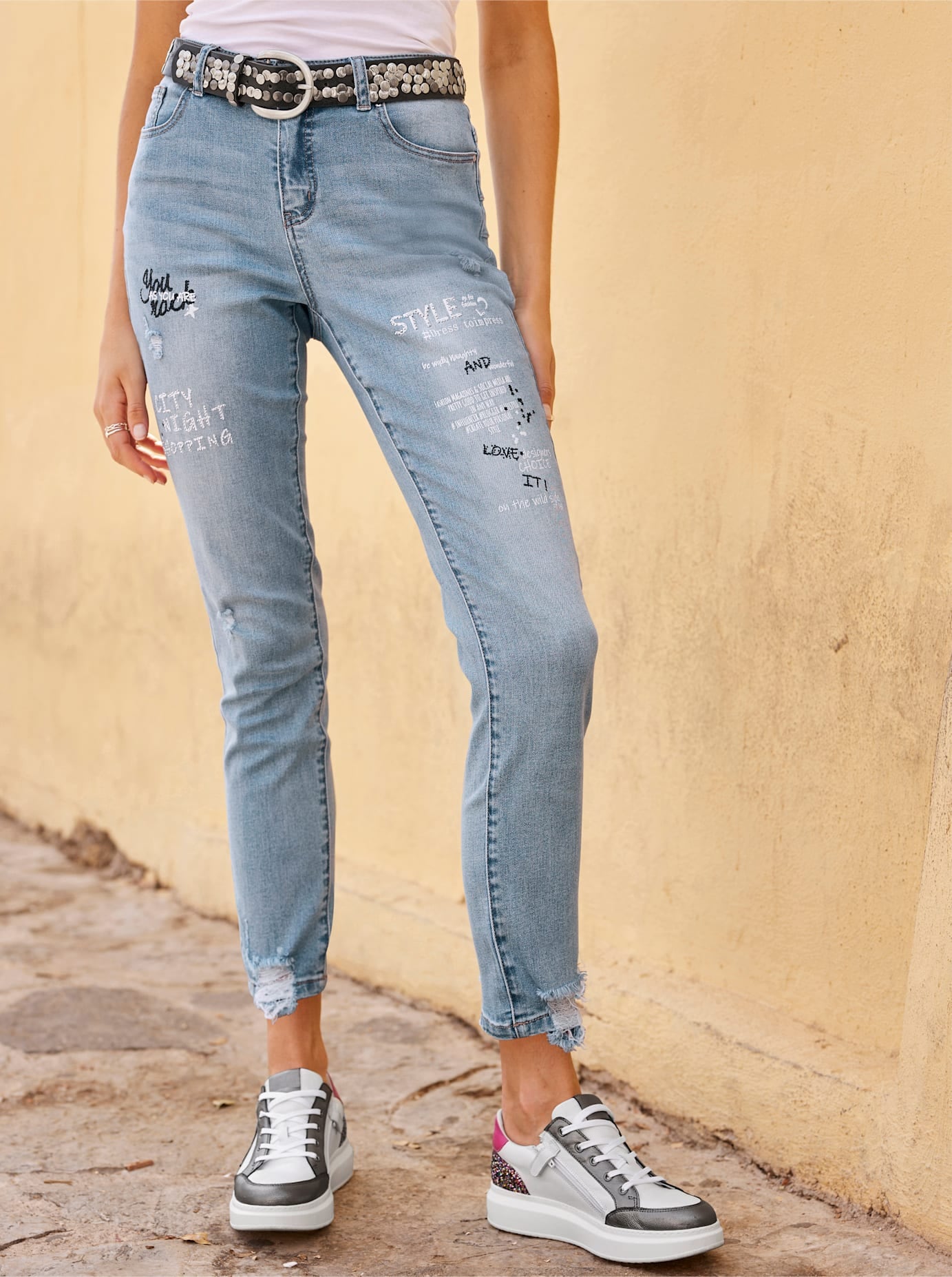 heine Bequeme Jeans, (1 tlg.)