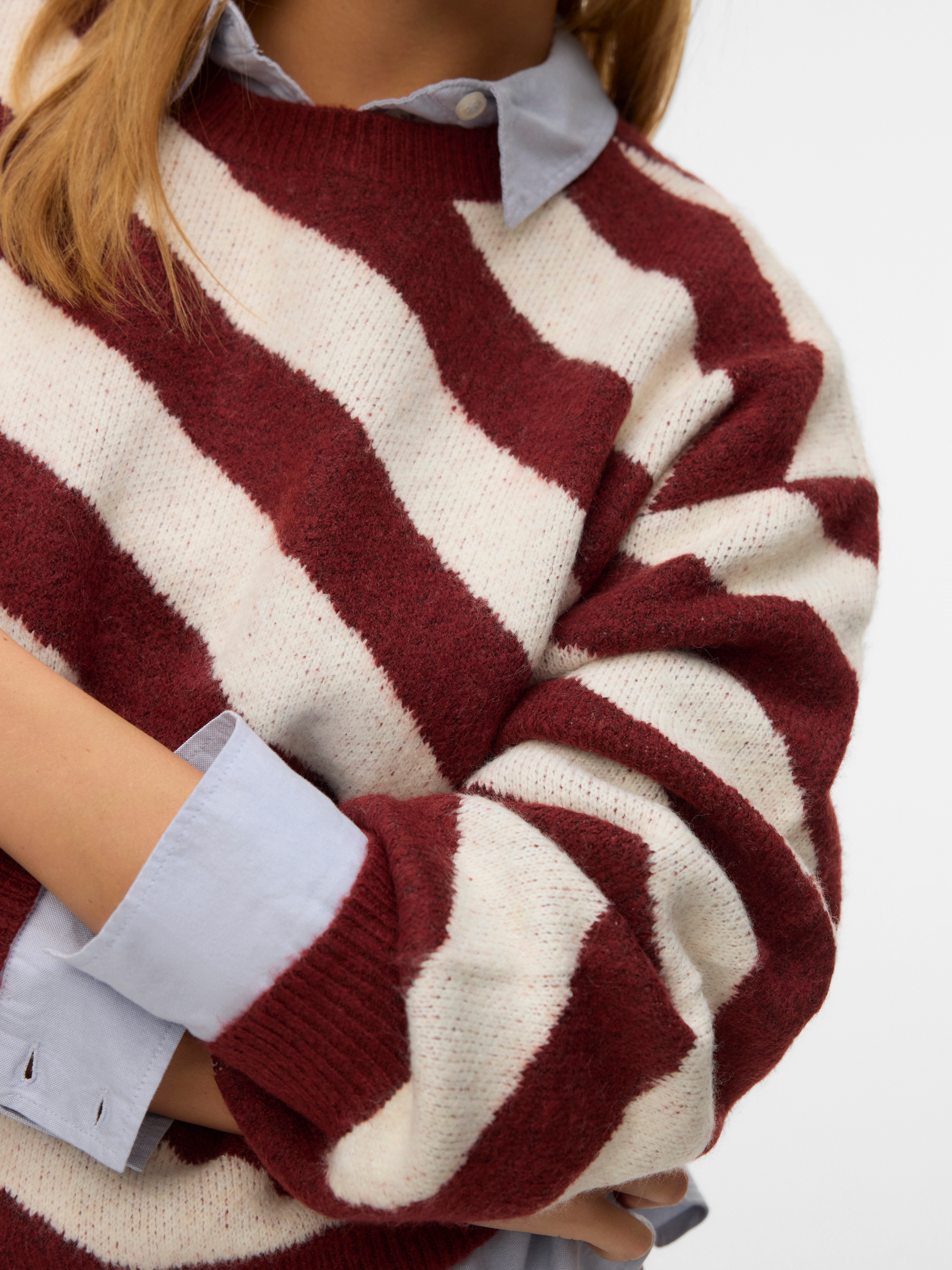 Thumbnail - Vero Moda Rundhalspullover "VMLARA LS O-NECK PULLOVER GA BOO REP"