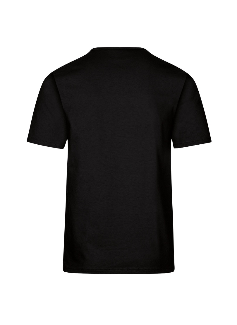 Trigema T-Shirt DELUXE bestellen Baumwolle« ▷ | Knopfleiste T-Shirt BAUR »TRIGEMA mit