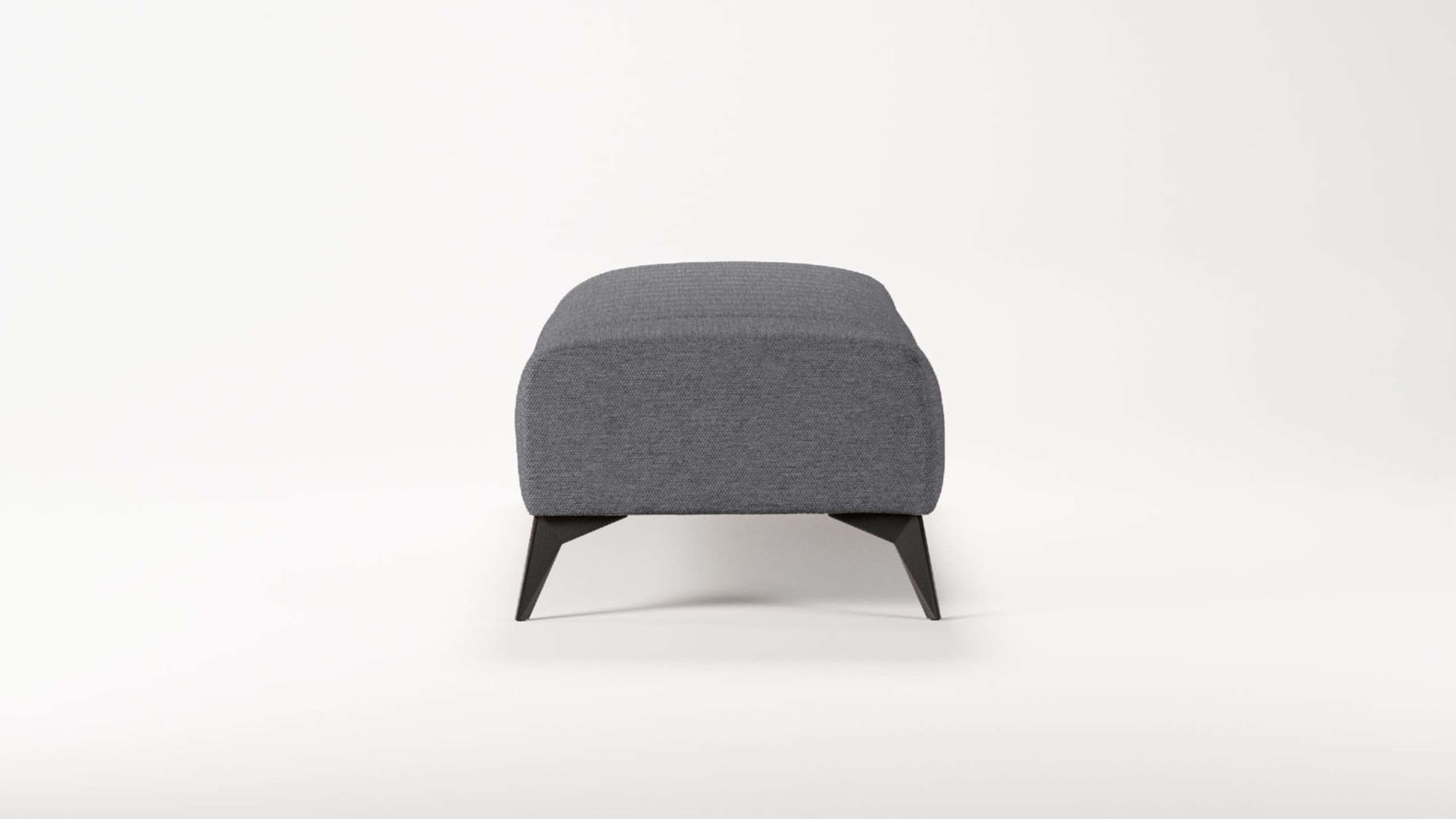 Places of Style Polsterhocker »MATTHEW Sitzhocker XXL, Maße B/T/H: 140/60/43 cm«, Steppung, belastbar bis 180 kg