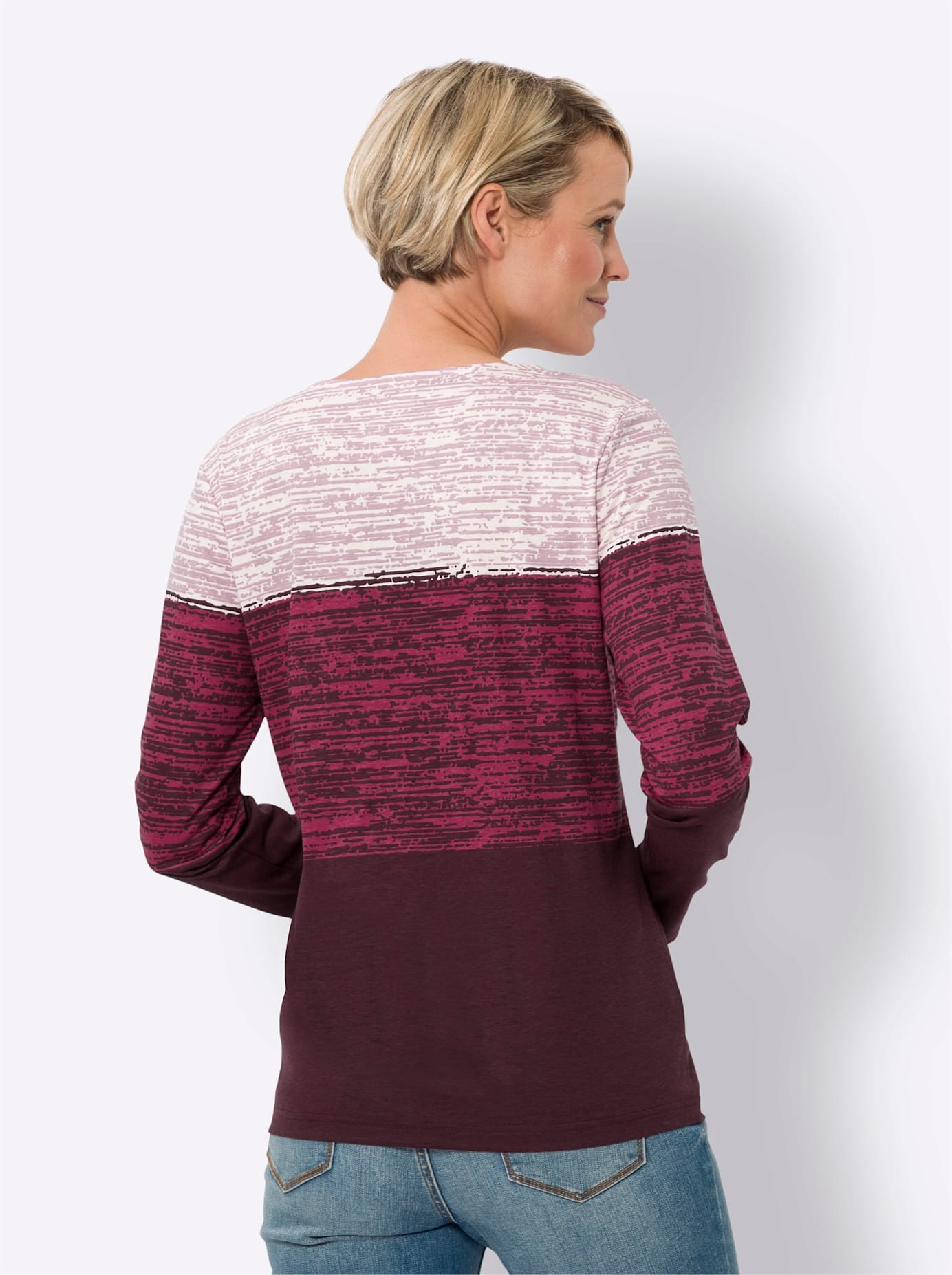 Classic Basics Langarmshirt "Rundhals-Shirt" 1 Stk. tlg. günstig online kaufen