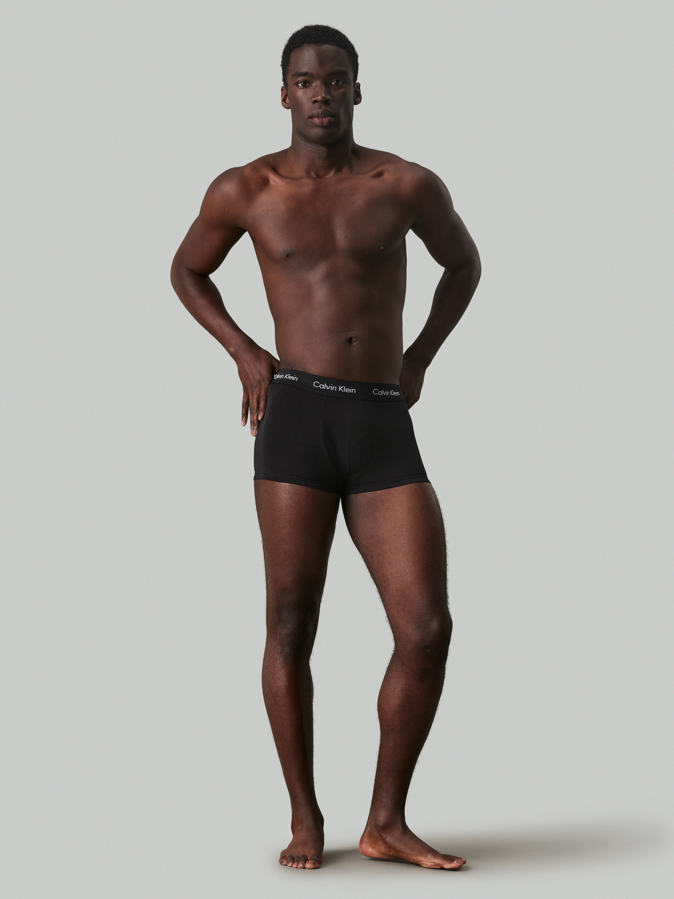 Thumbnail - Calvin Klein Underwear Trunk "LOW RISE TRUNK 5PK", 5er-Packer Packung, mit Logo-Elastikbund (5 Stück)