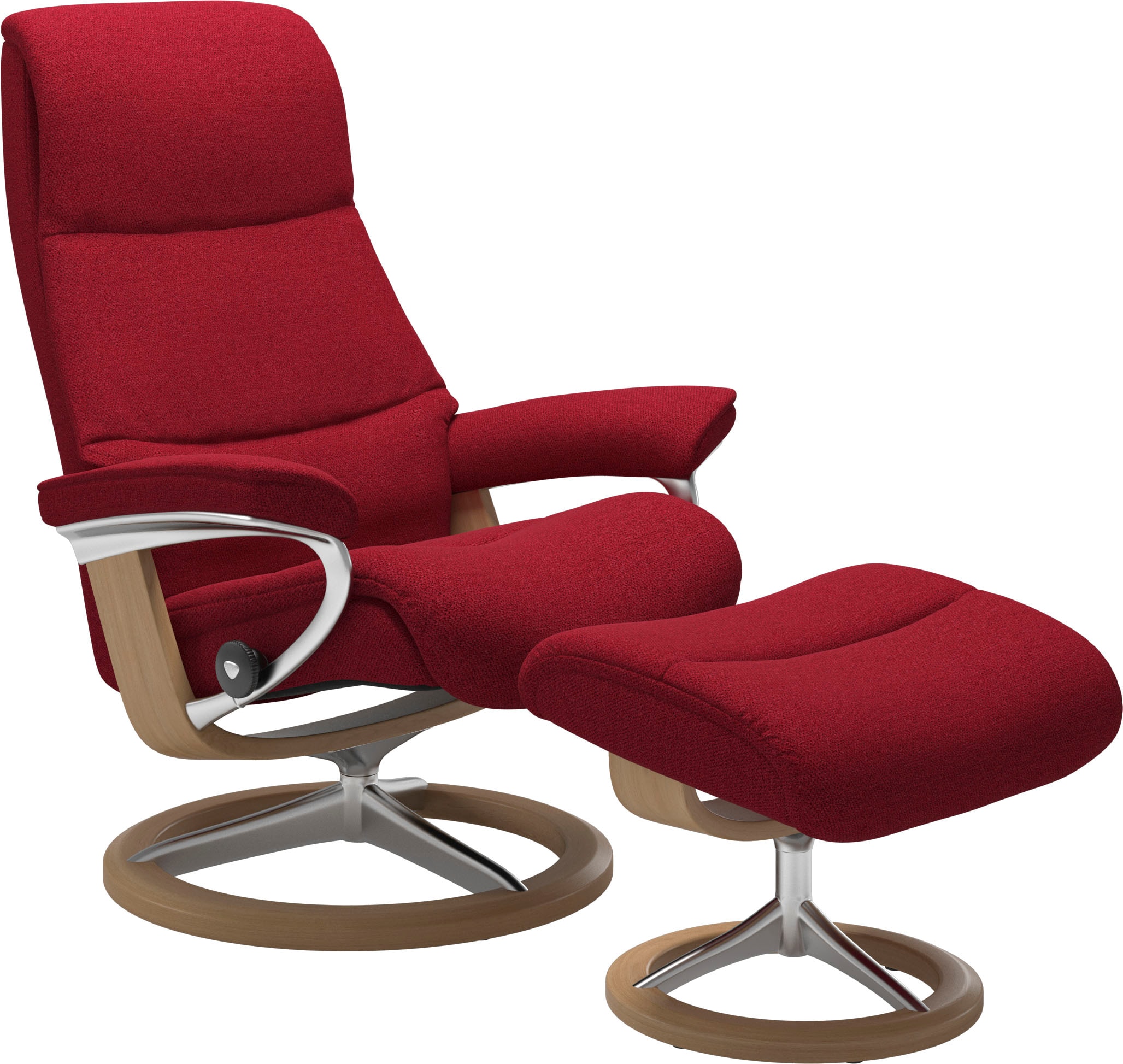 Stressless Fußhocker "View", mit Signature Base,Gestell Eiche