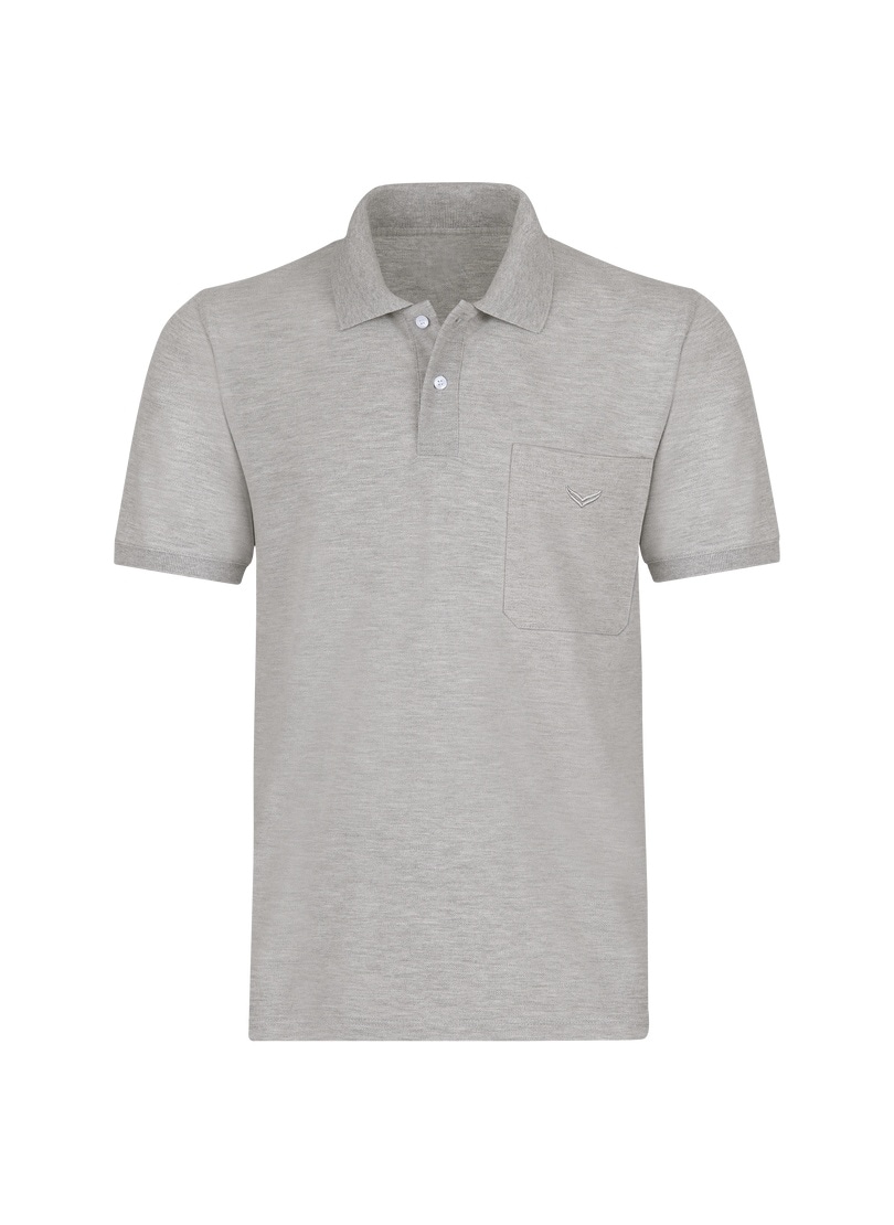 Trigema Poloshirt "TRIGEMA Polohemd mit Brusttasche" 1 Stk. günstig online kaufen