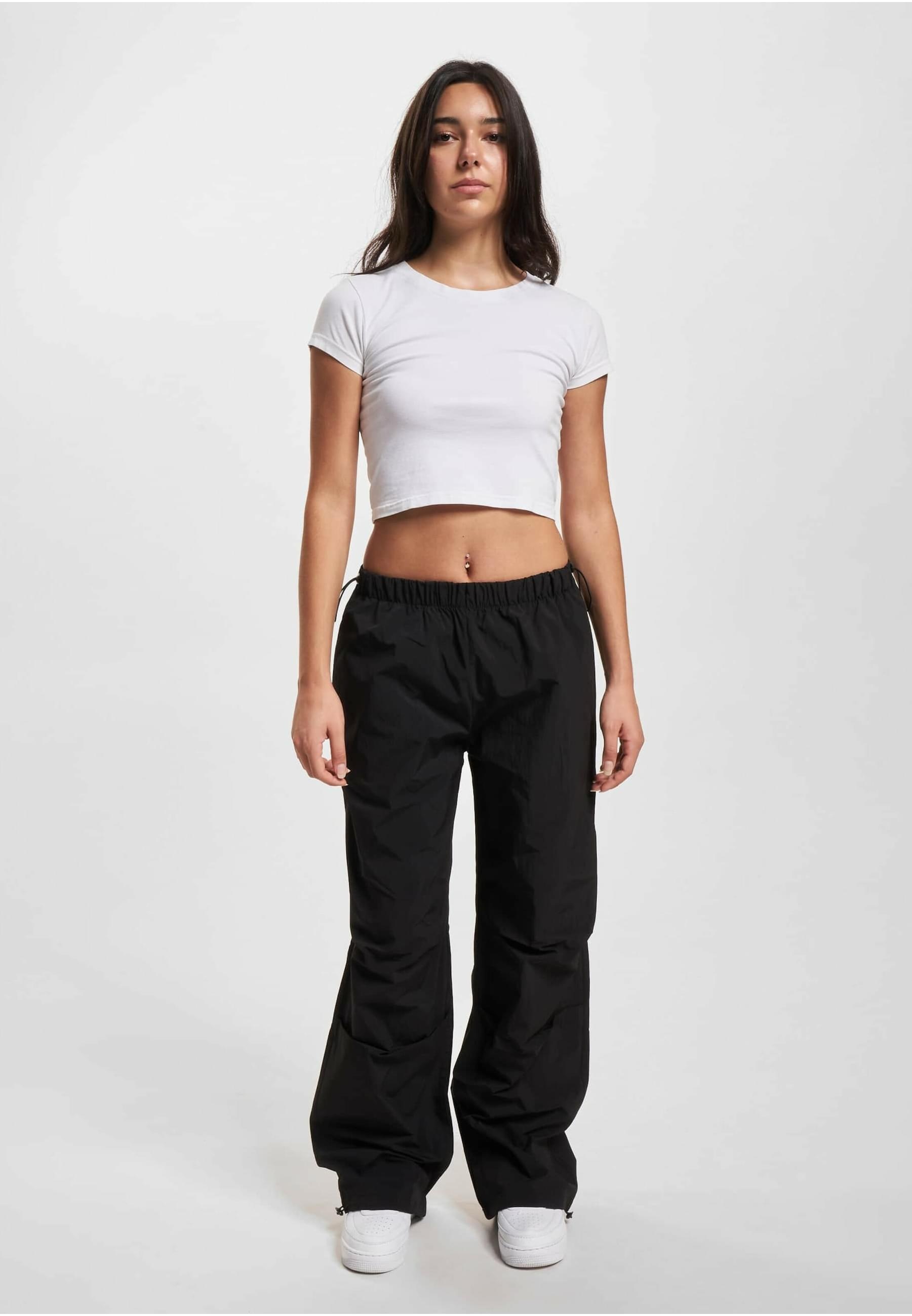 DEF Cargohose »DEF Damen DEF Wide Cargopants«, (1 tlg.)