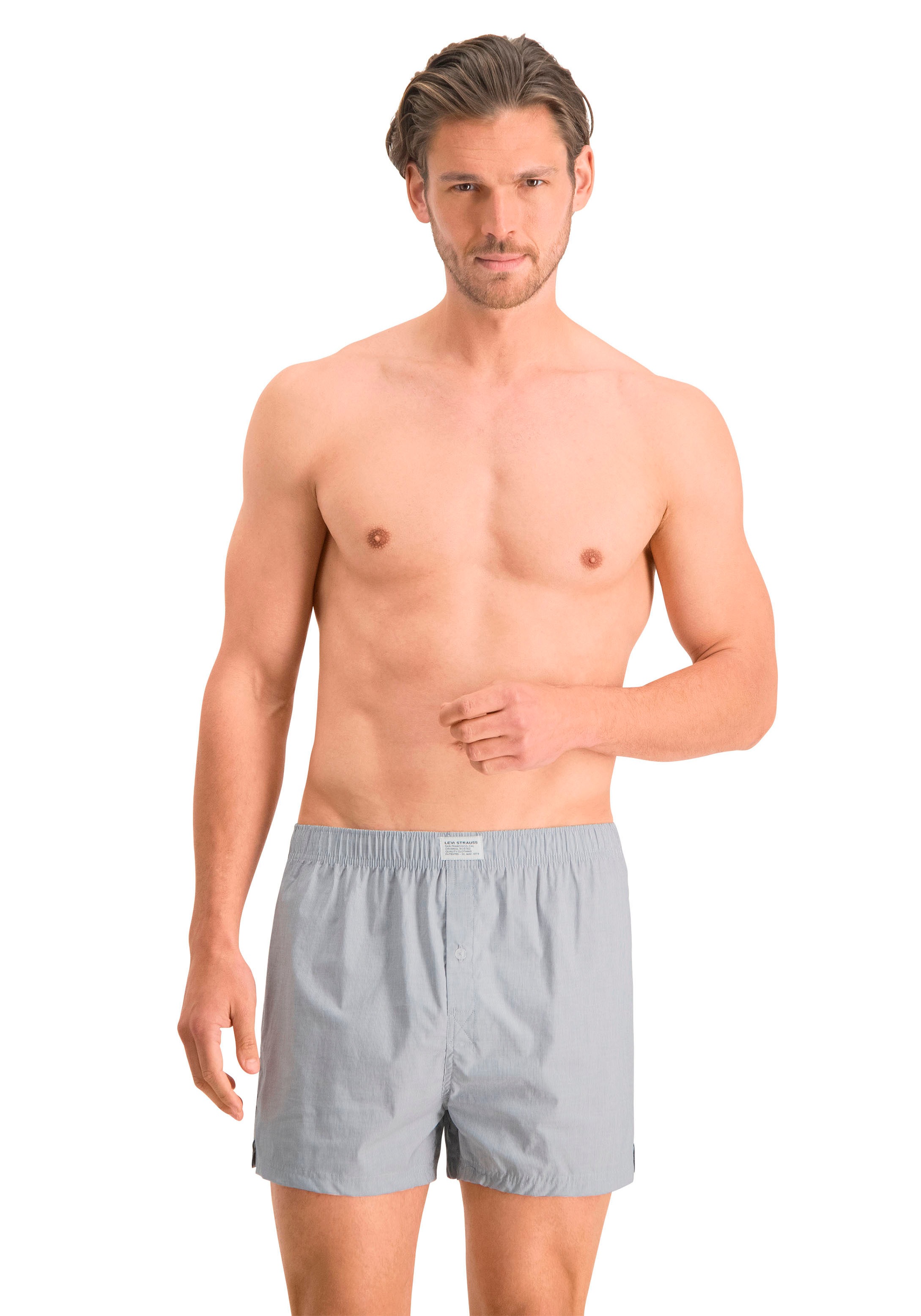 Thumbnail - Levis Boxer, (Packung, 2er-Pack), mit Logo-Bund