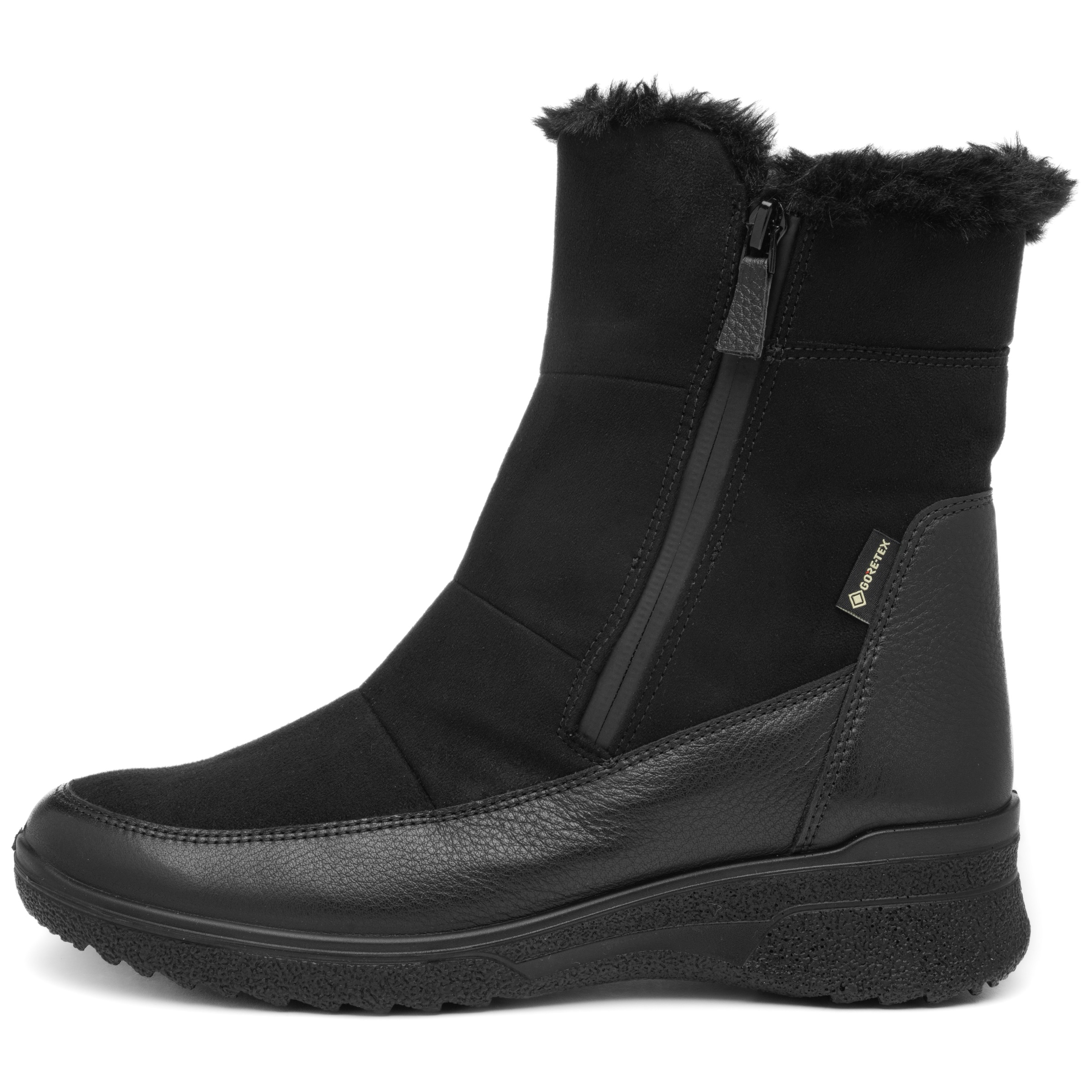 Ara Winterstiefelette »MUNCHEN-GTX«  Keilabsatz, Boots, Kurzstiefel in Komfortweite H (= sehr weit)