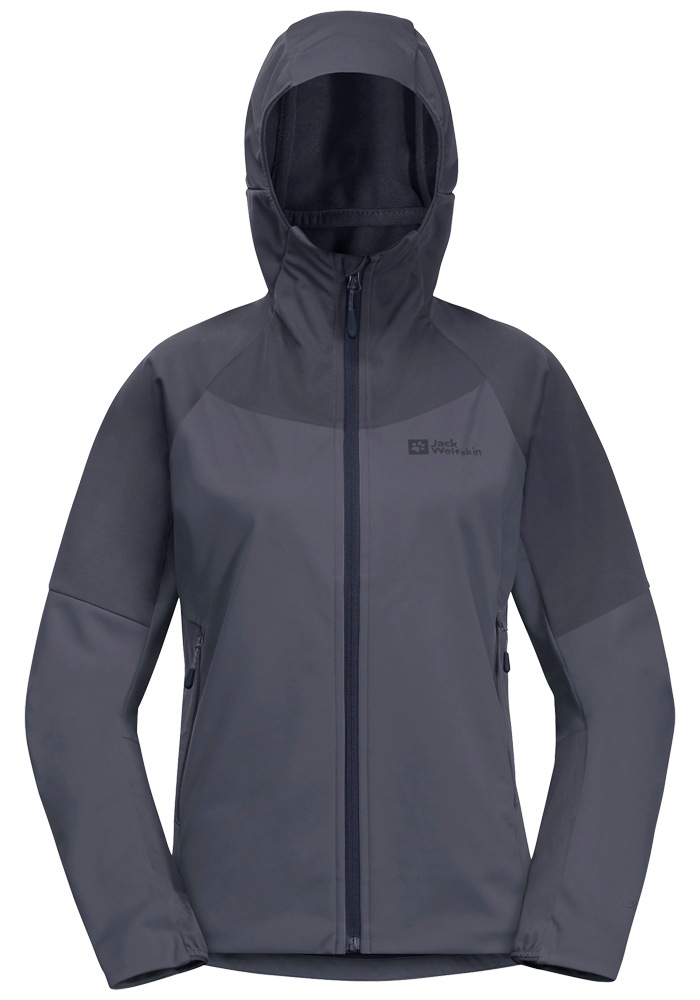 Jack Wolfskin Outdoorjacke »BRISSTAL HOODY W«, mit Kapuze
