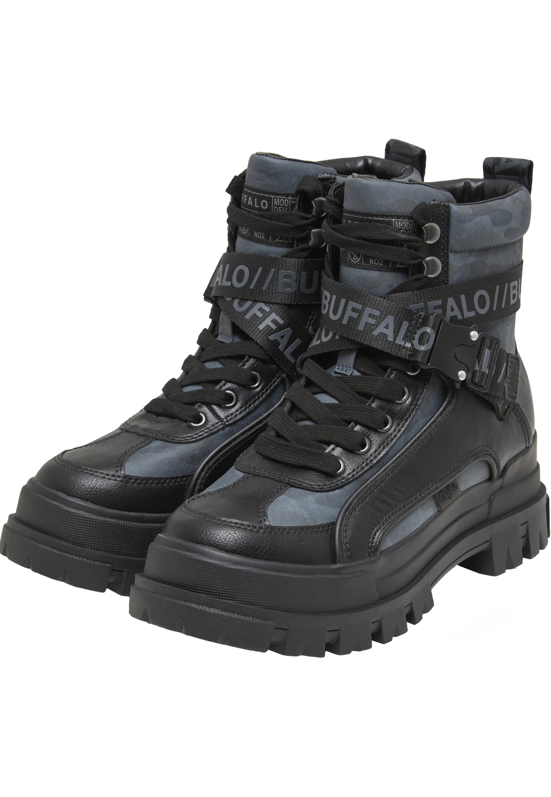 Buffalo Stiefel "Buffalo ASPHA COM - VEGAN NUBUCK"