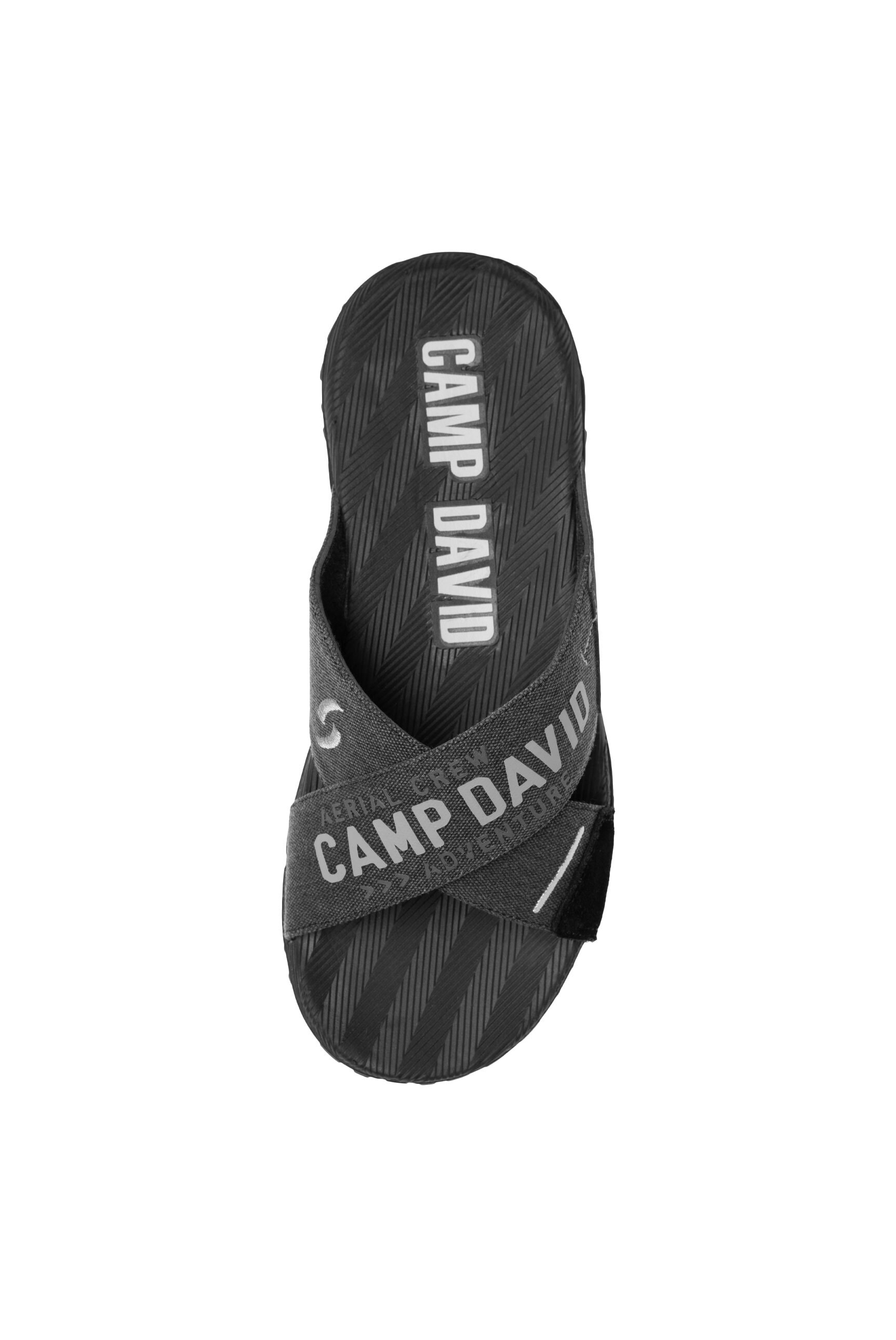 CAMP DAVID Pantolette, mit Stickerei