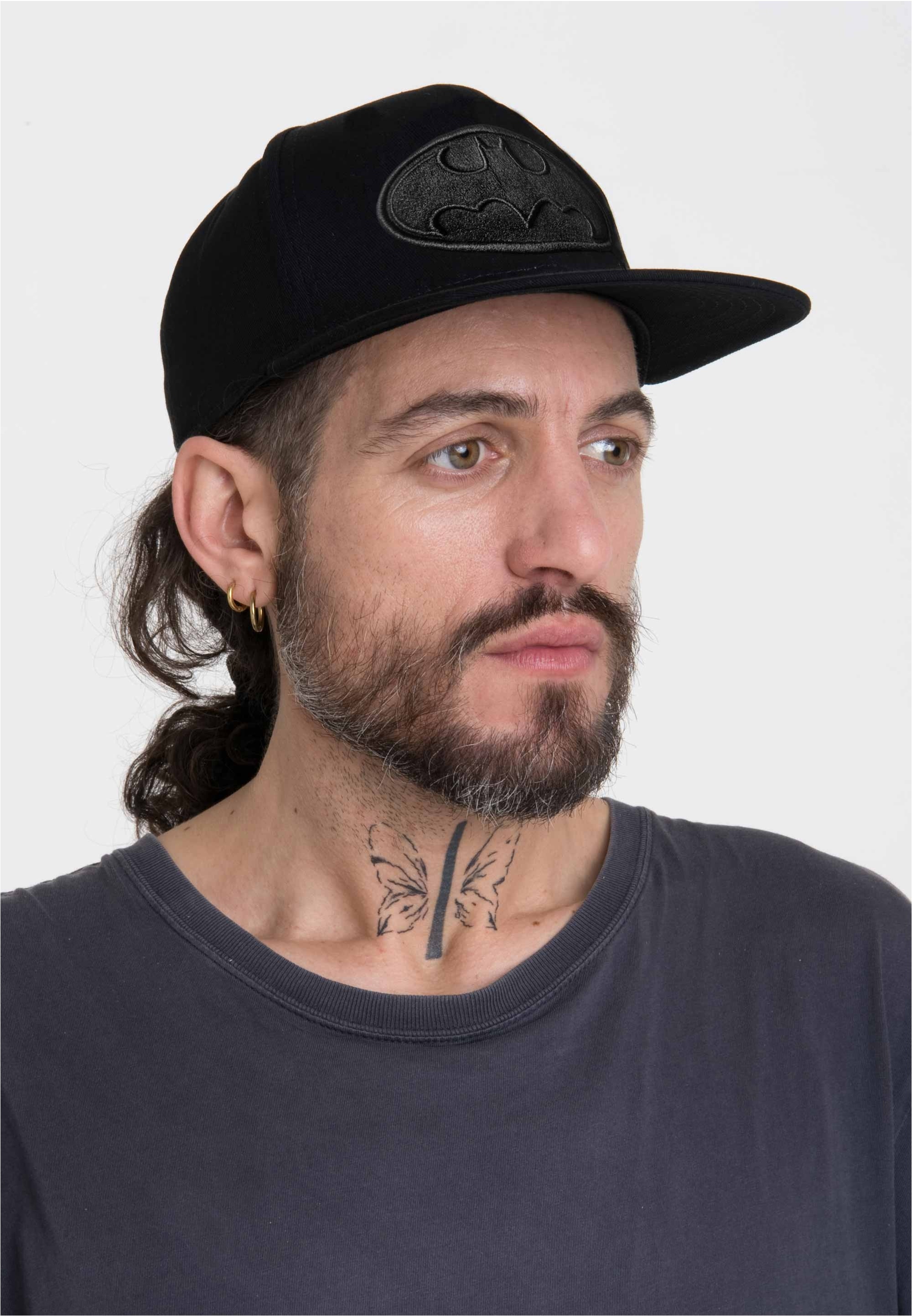 LOGOSHIRT Baseball Cap »DC Batman Logo« mit 3D-Relief-Effekt-Stickerei