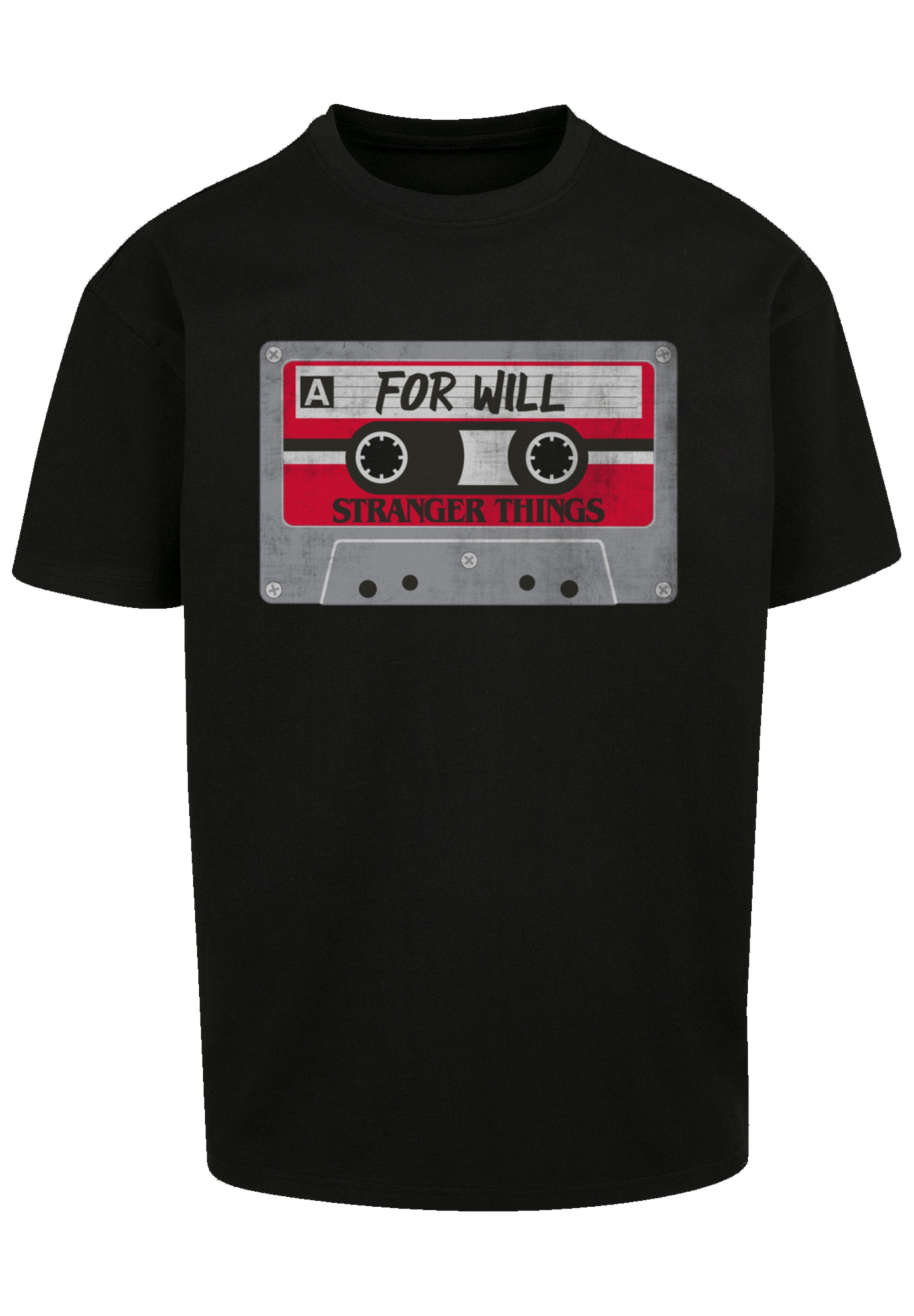 F4NT4STIC T-Shirt "Stranger Things Cassette For Will", Premium Qualität günstig online kaufen