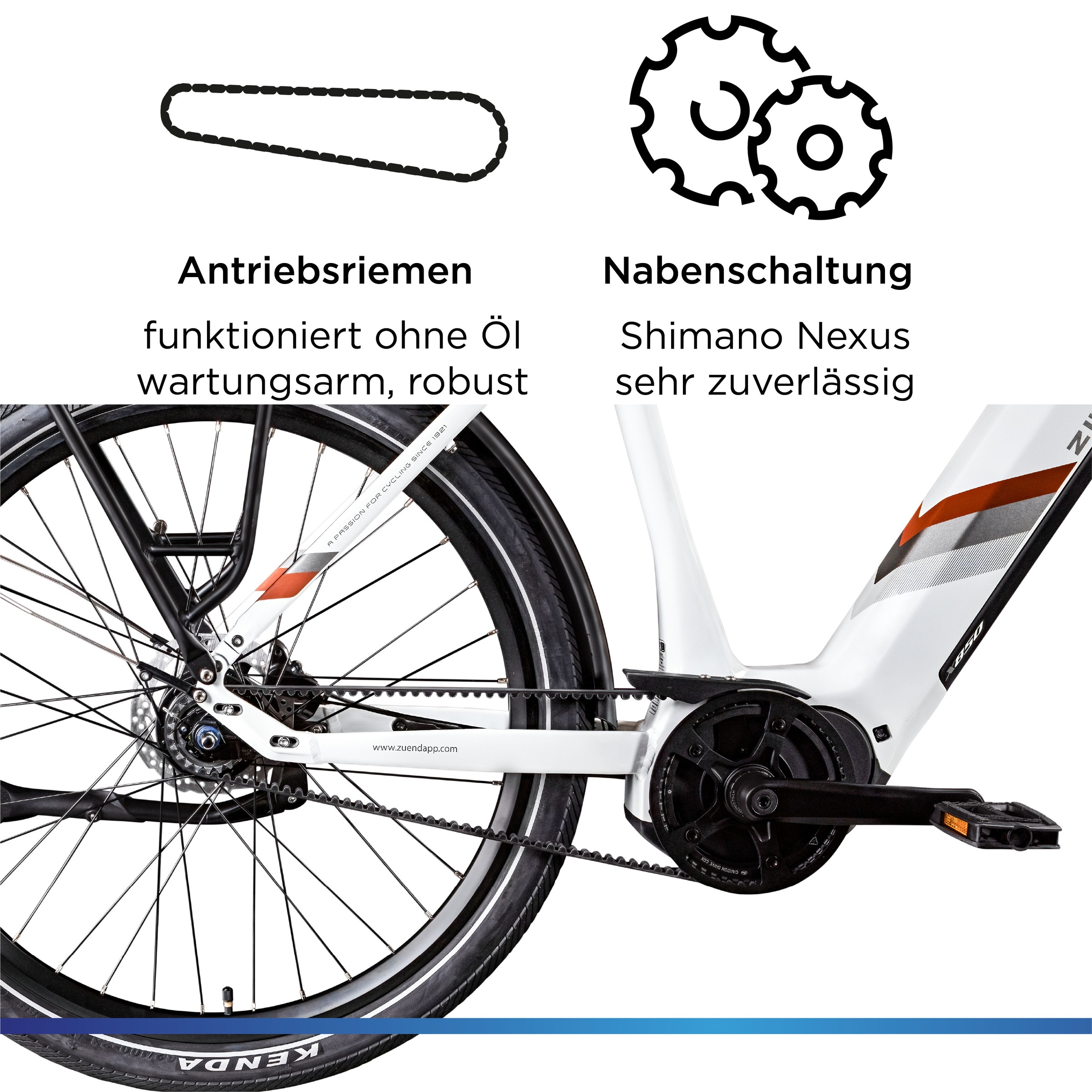 Zündapp »X850« 7 Gang Nabenschaltung Mittelmotor 250 W Pedelec, Elektrofahrrad für Damen und Herren
