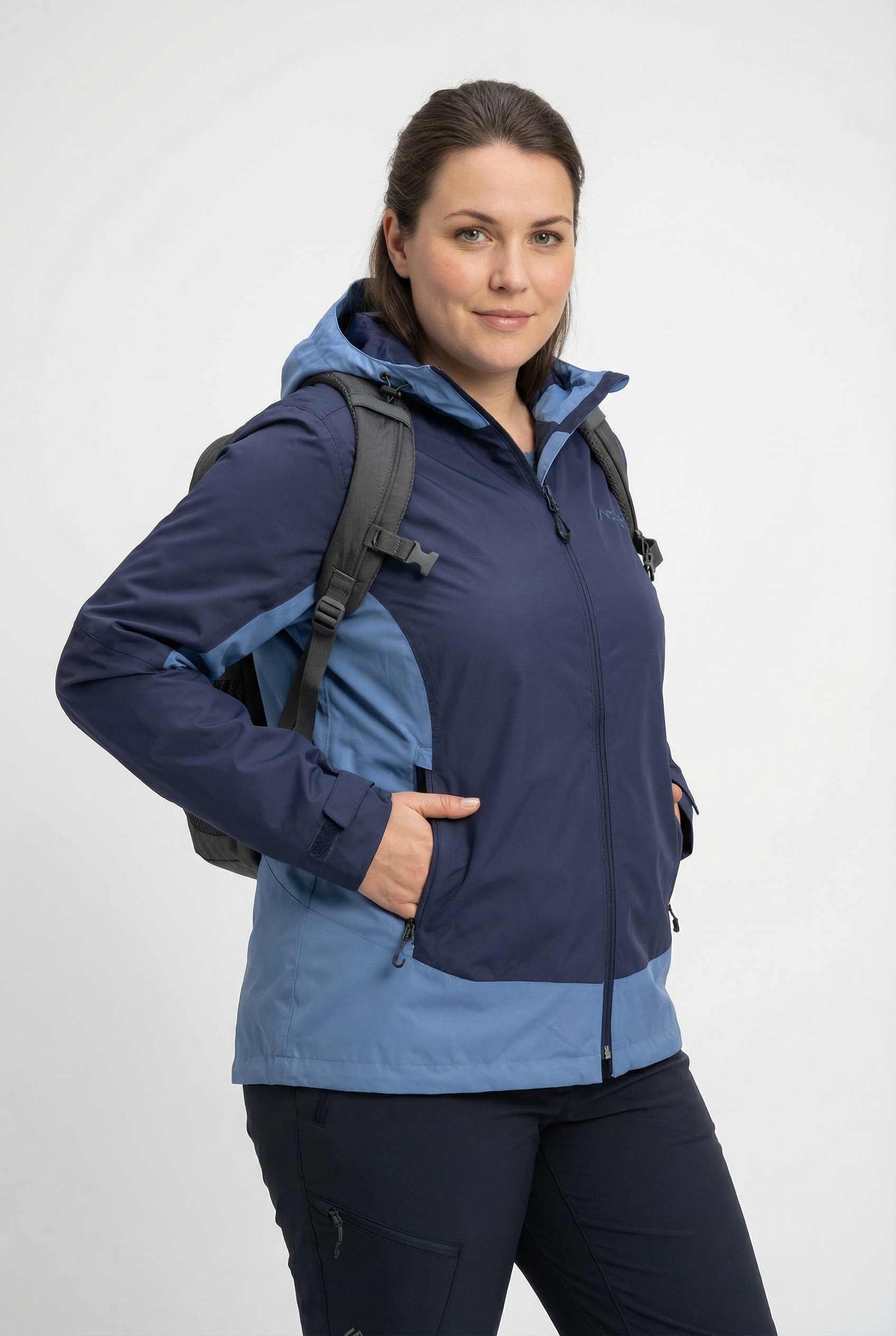 Maier Sports Regenjacke "D GG Allwetterjacke" mit Kapuze Wasser- & Winddich günstig online kaufen