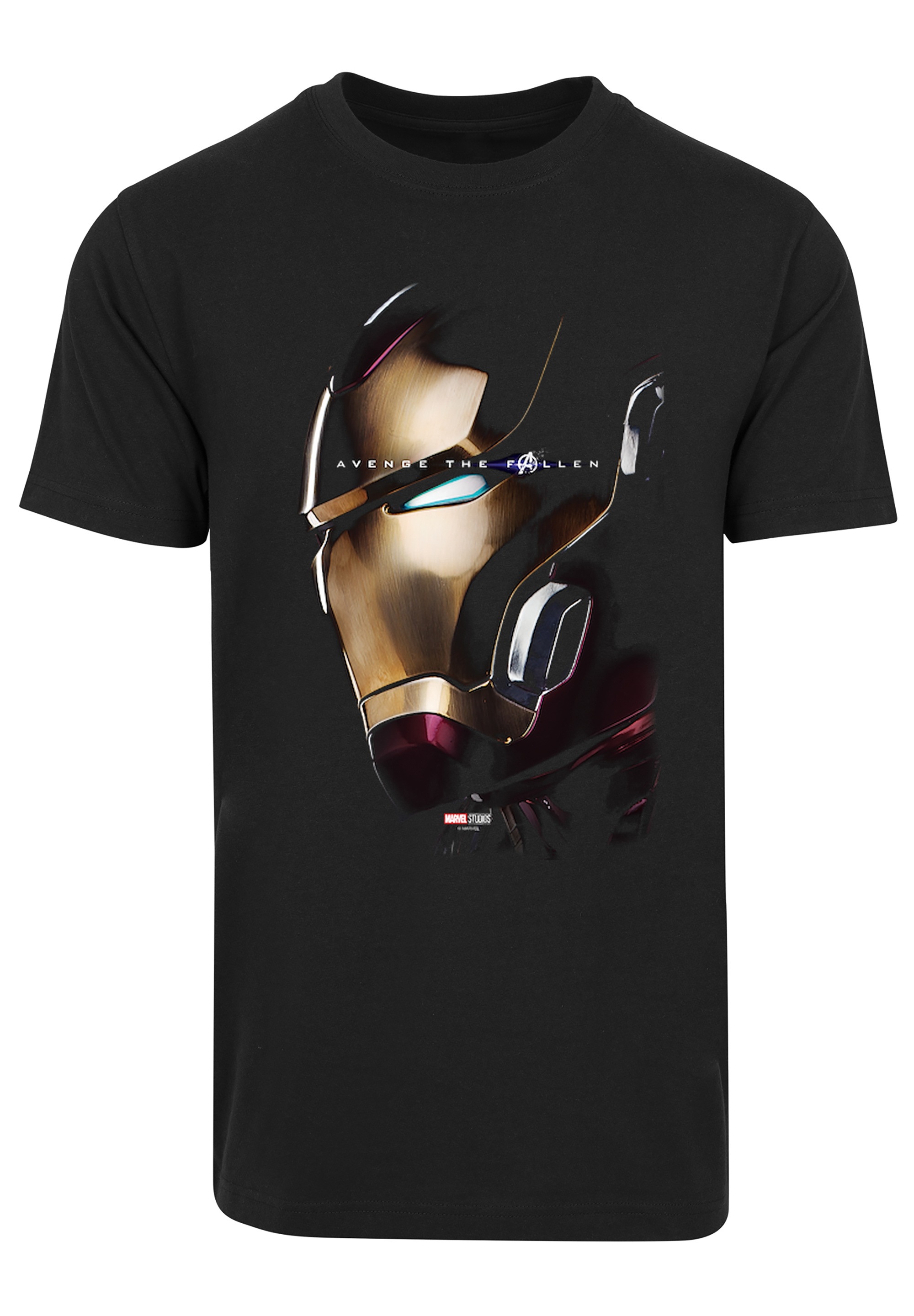 F4NT4STIC T-Shirt »Marvel Avengers Endgame Iron Man Helm«, Print